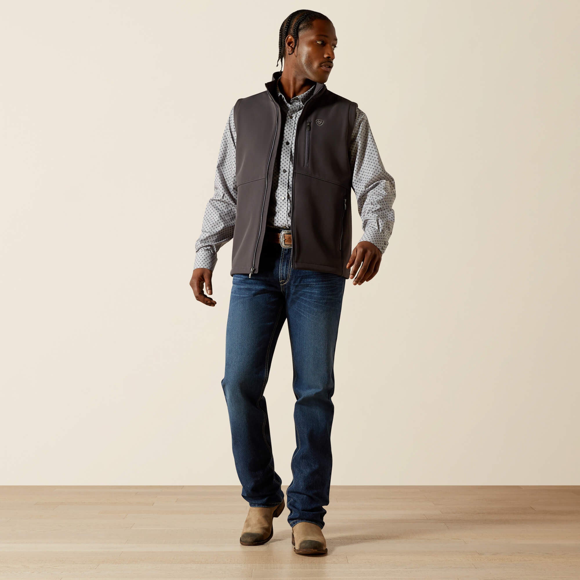 Ariat Logo Softshell Vest Men