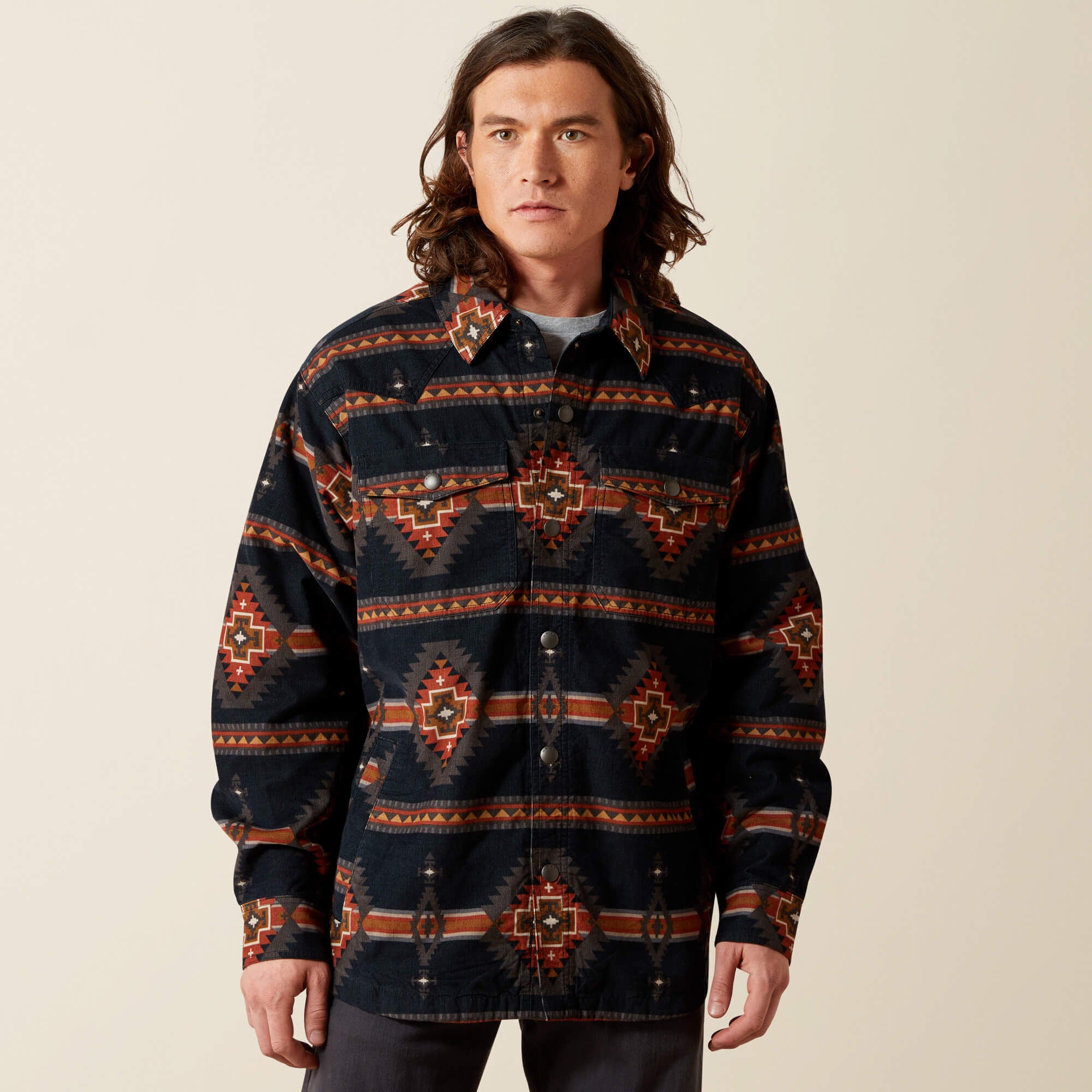 Ariat Hensley Corduroy Retro Shirt Jacket Men
