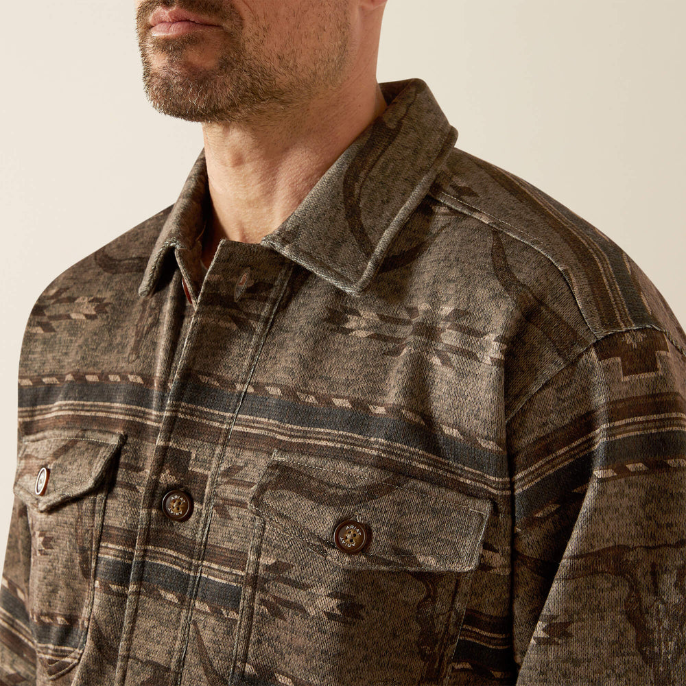 Ariat Caldwell Printed Shirt Jacket Men