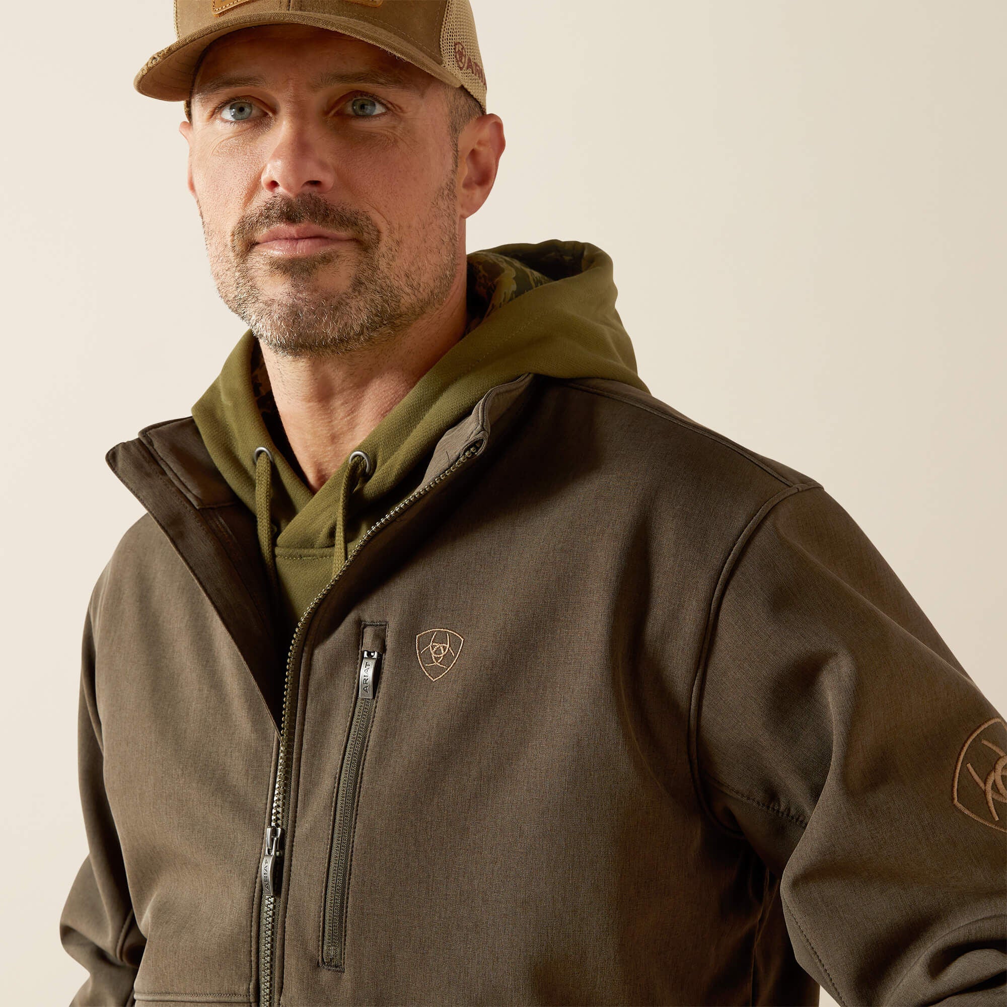 Ariat Logo Softshell Jacket Men