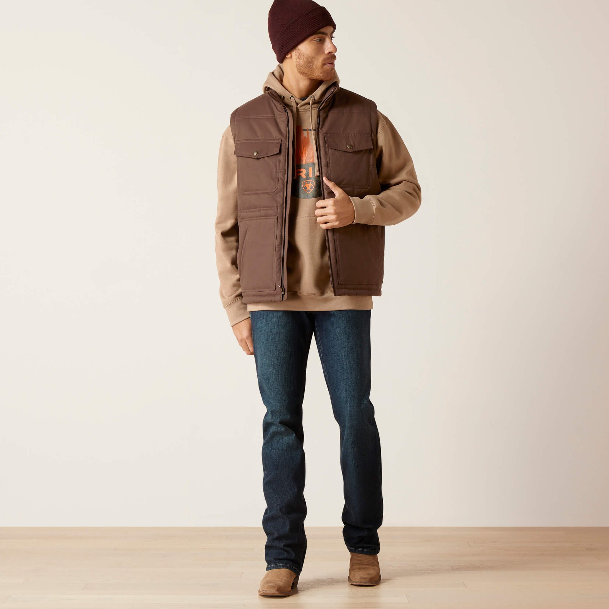 Ariat Grizzly 2.0 Canvas Conceal and Carry Vest Men