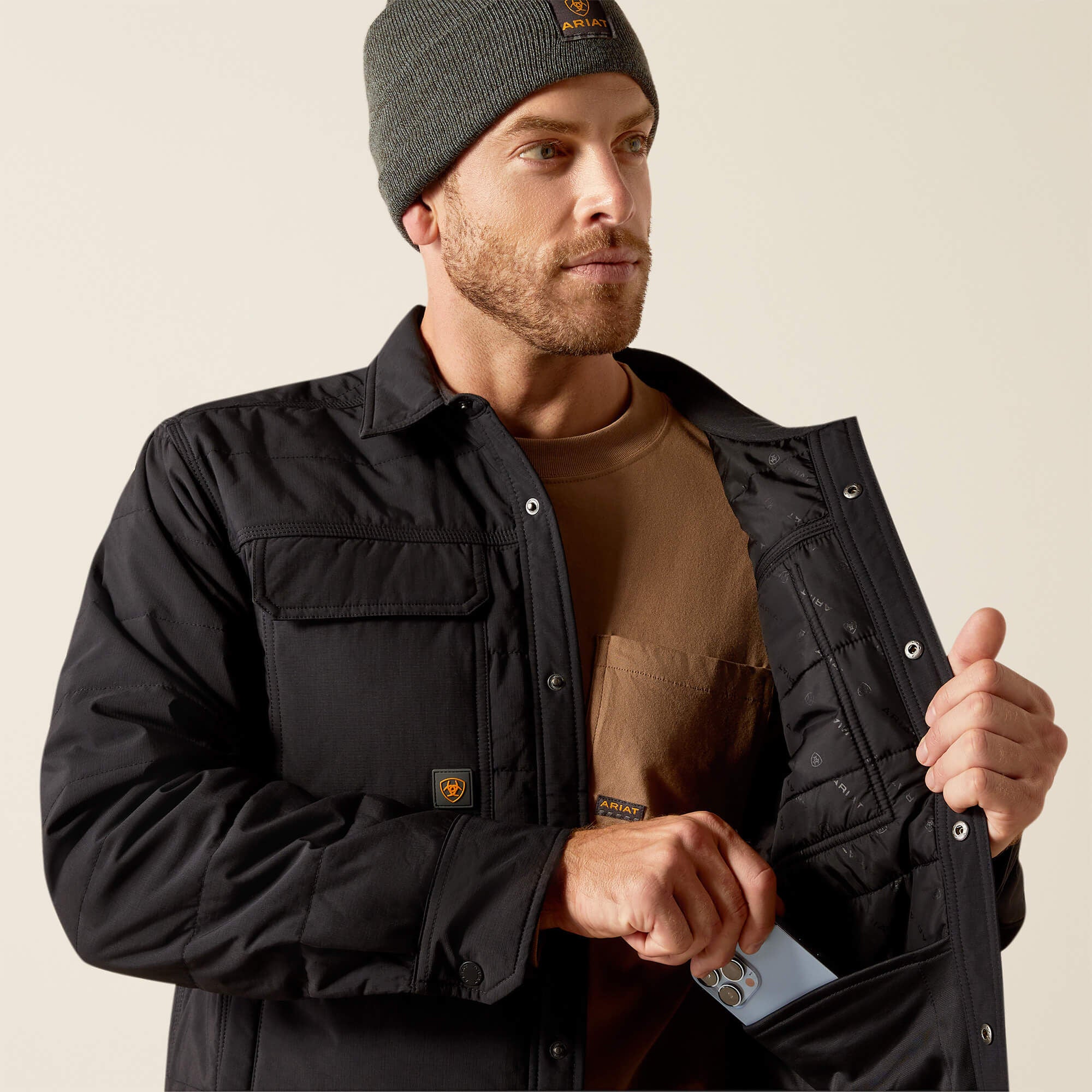 Ariat Rebar Cordura Ripstop Insulated Shirt Jacket Men