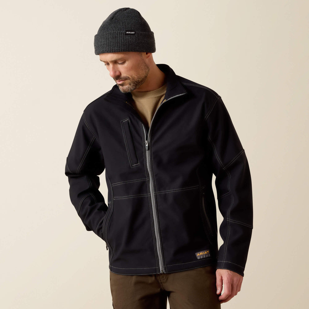 Ariat Rebar Stretch Canvas Softshell Jacket Men