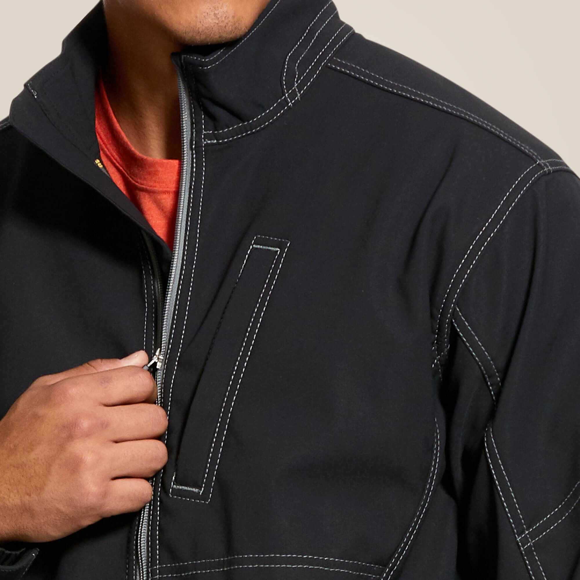 Ariat Rebar Stretch Canvas Softshell Jacket Men