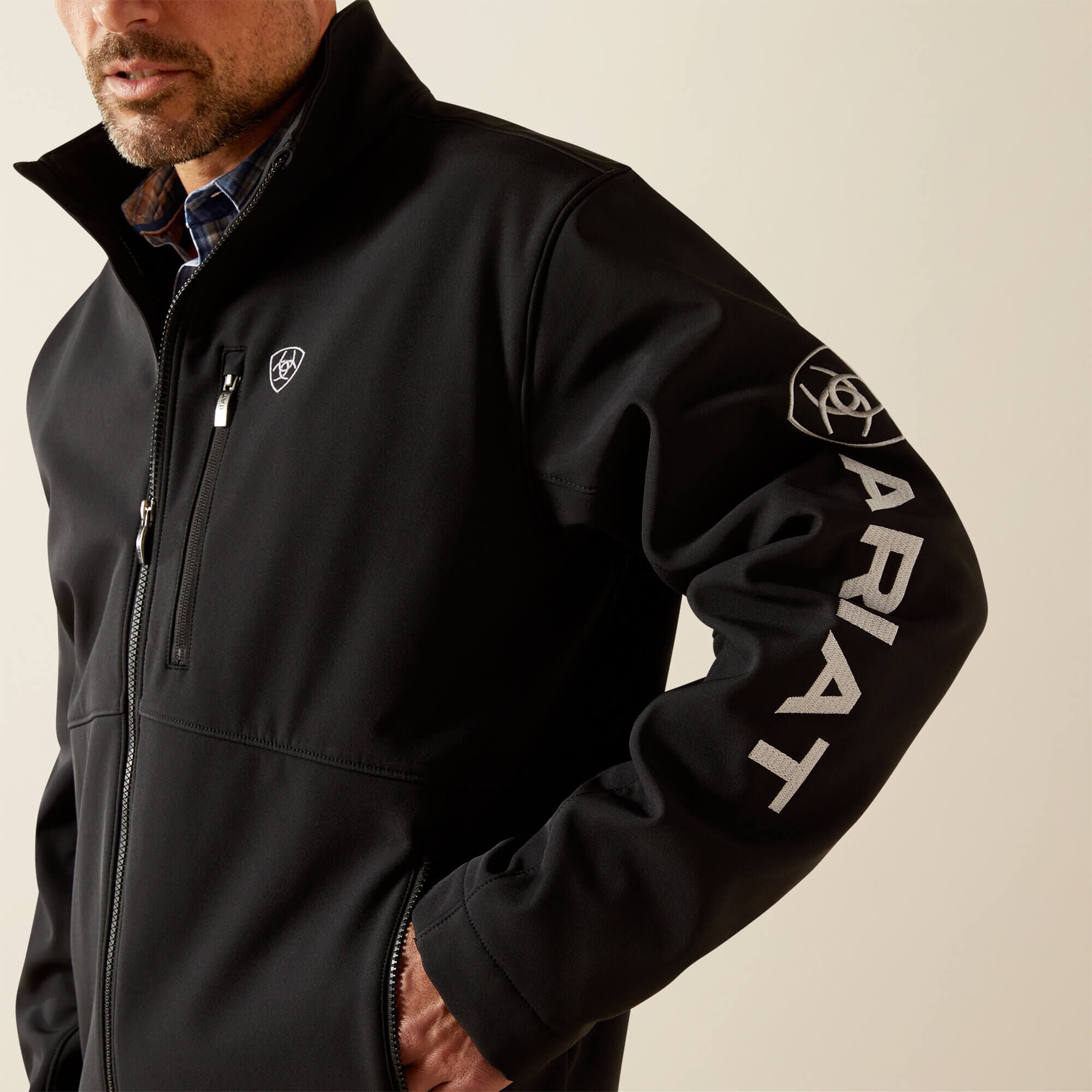 Ariat Logo Softshell Jacket Men