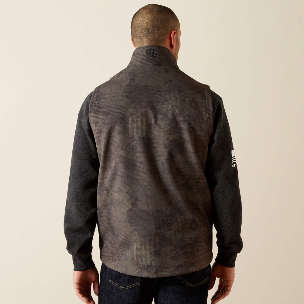 Ariat Patriot Flag Softshell Vest Men
