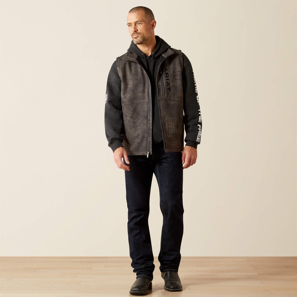 Ariat Patriot Flag Softshell Vest Men