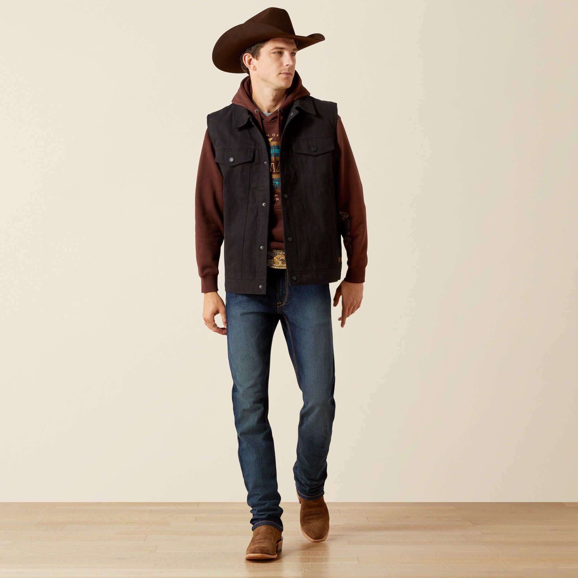 Ariat Canvas Rancher Vest Men