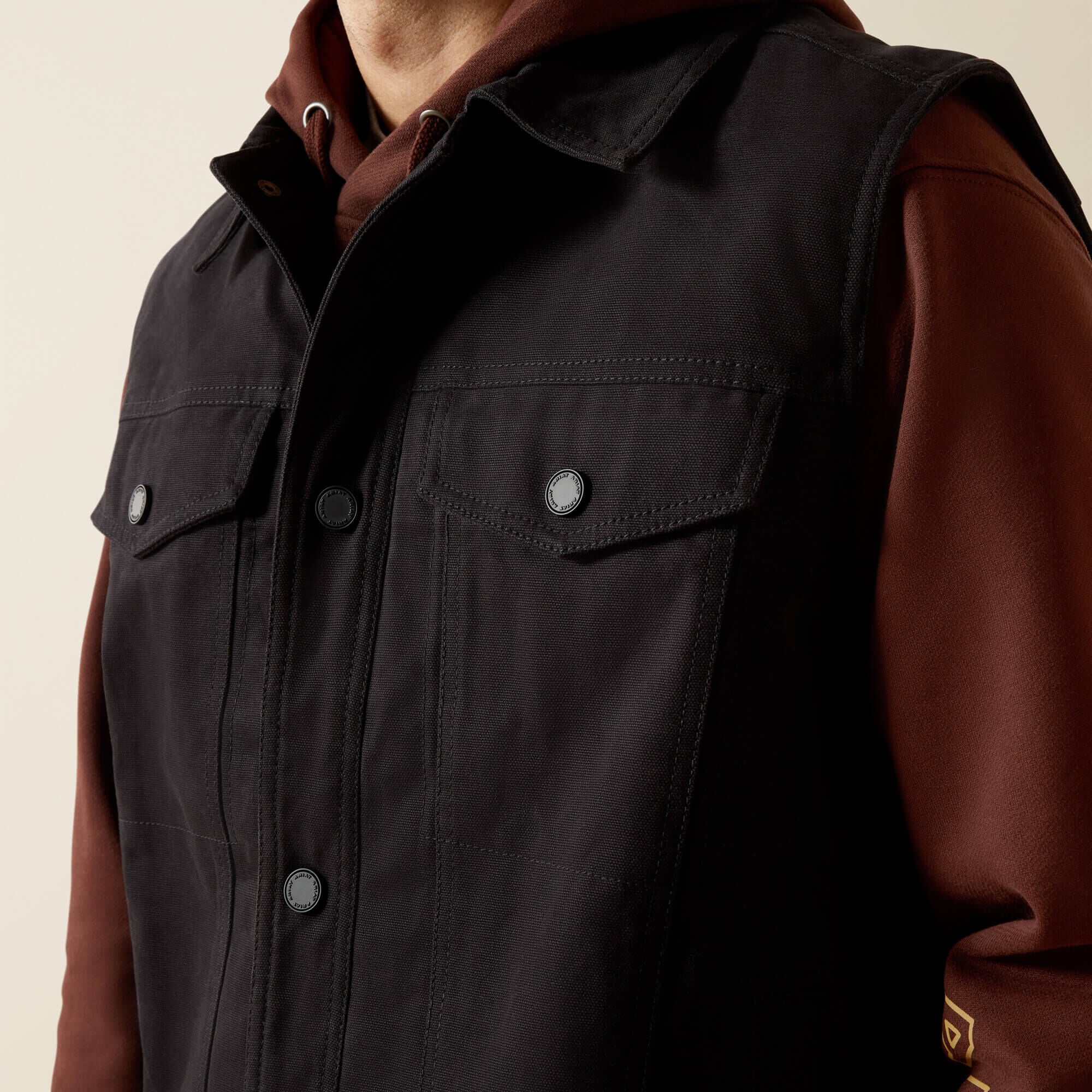 Ariat Canvas Rancher Vest Men