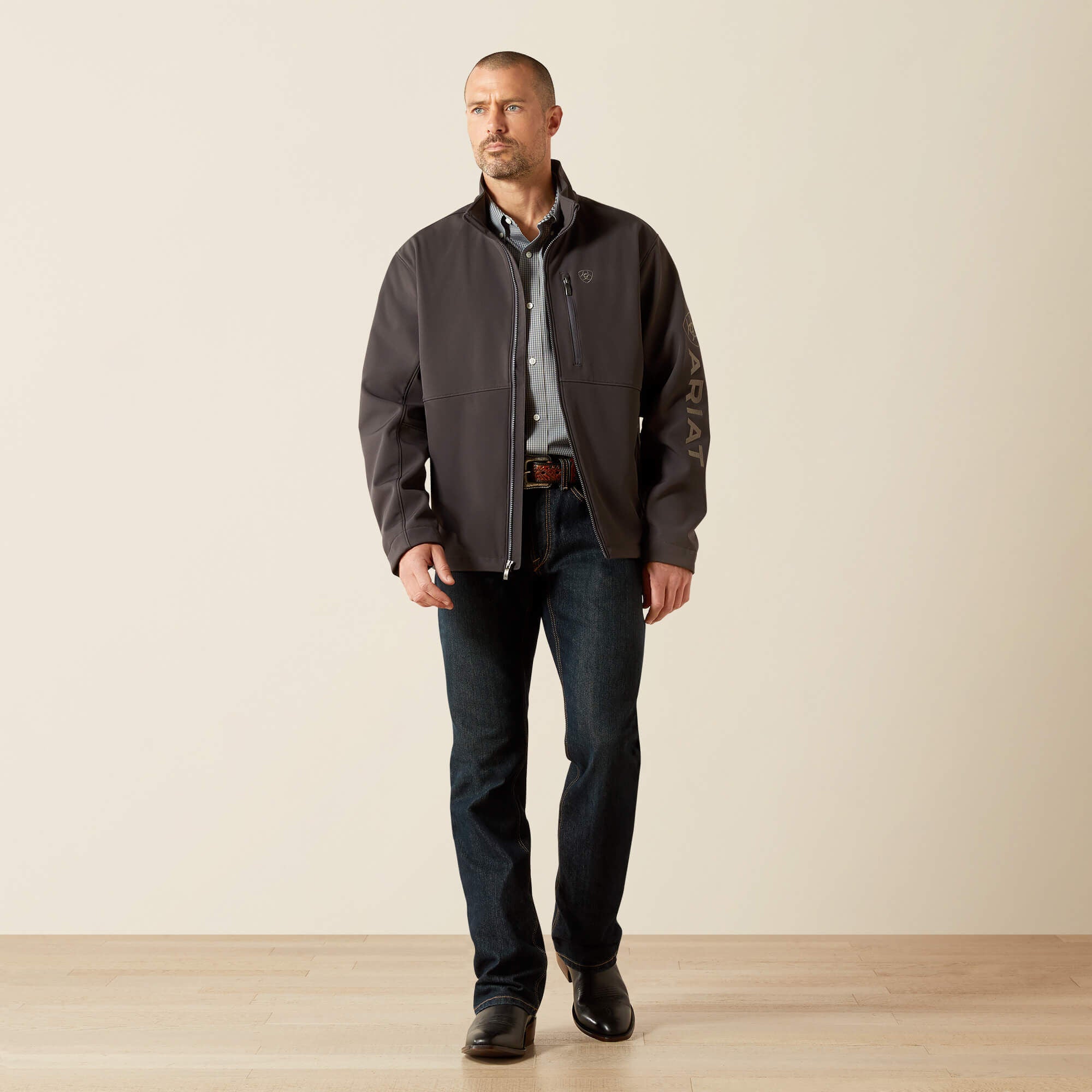 Ariat Logo Softshell Jacket Men