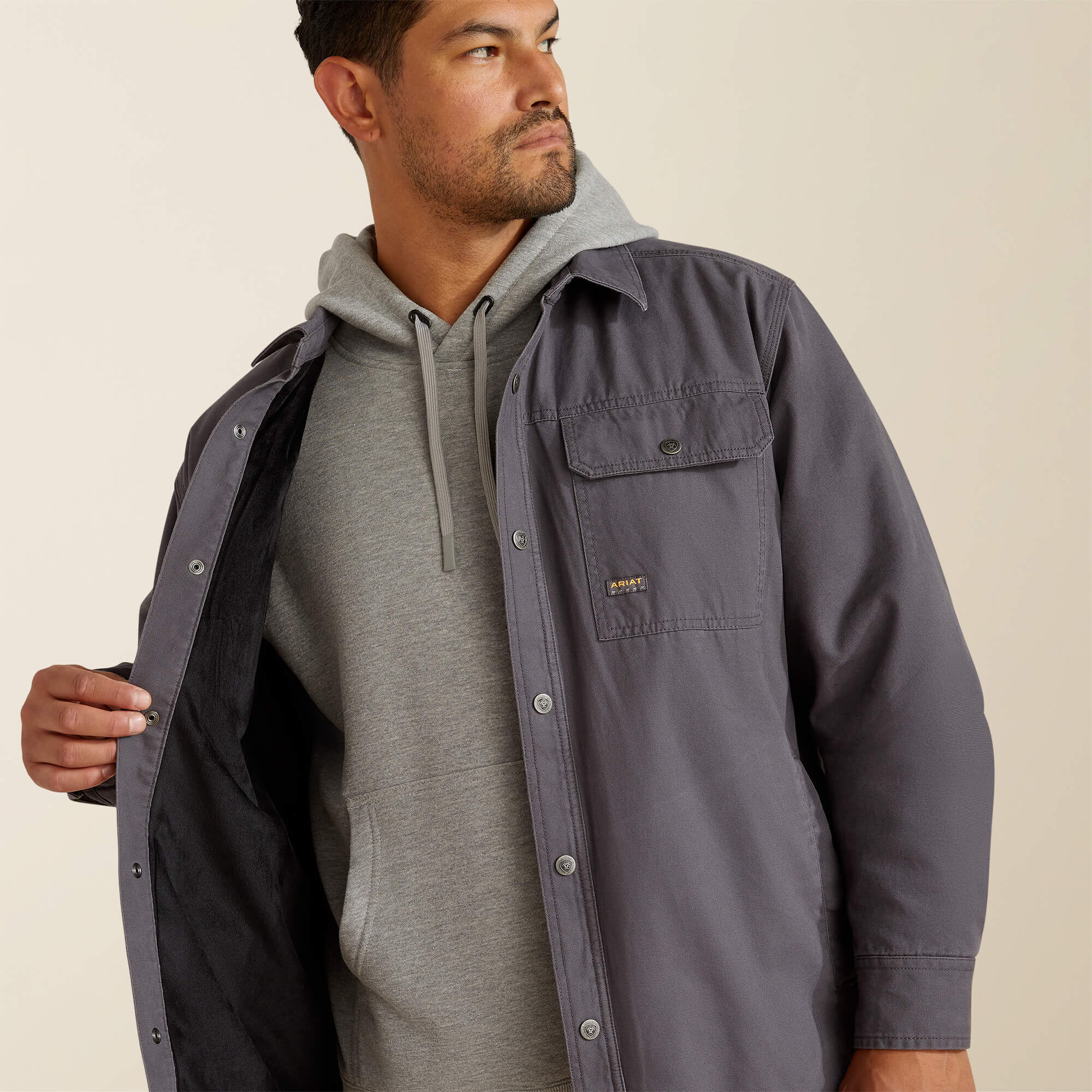 Ariat Rebar Canvas Shirt Jacket Men