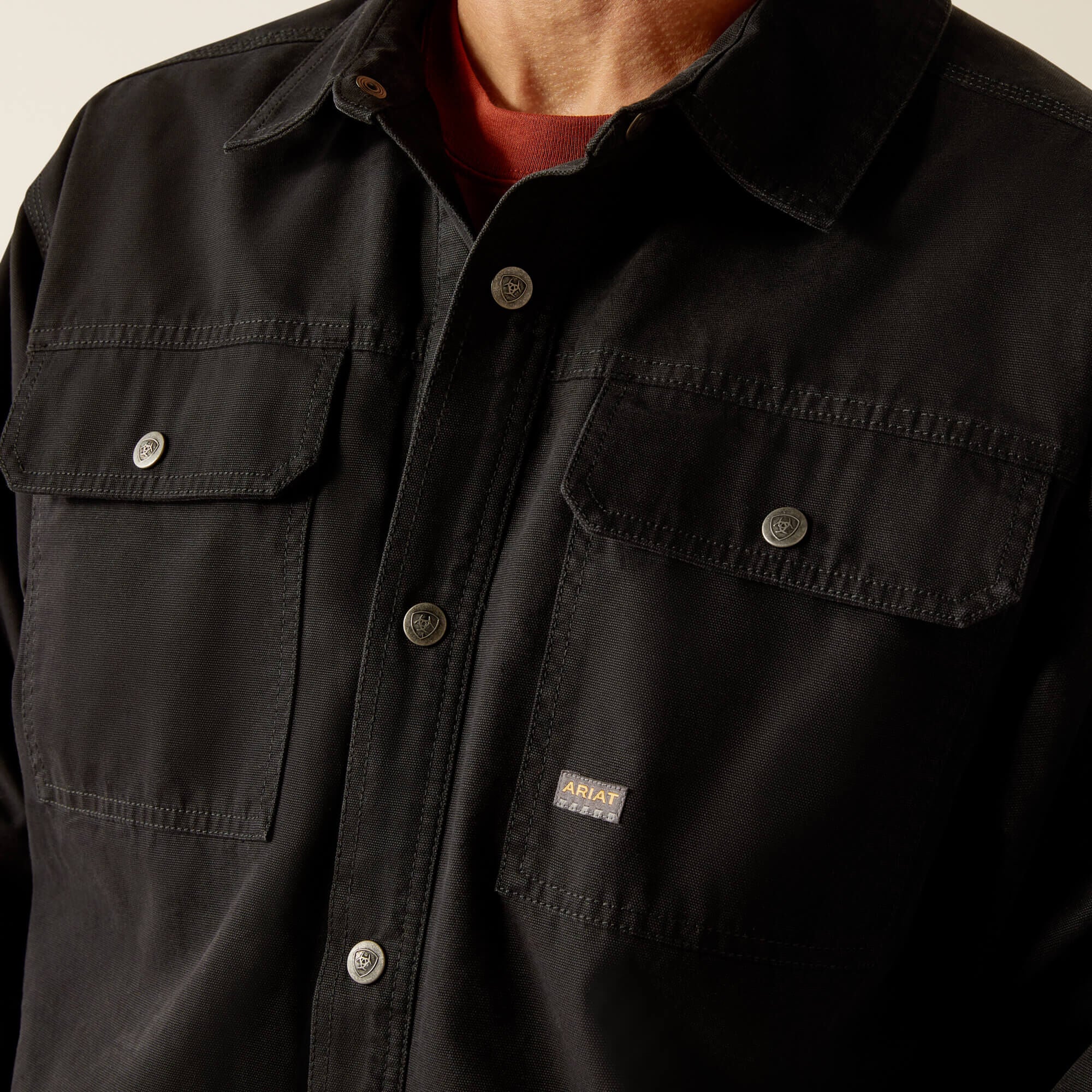 Ariat Rebar Canvas Shirt Jacket Men