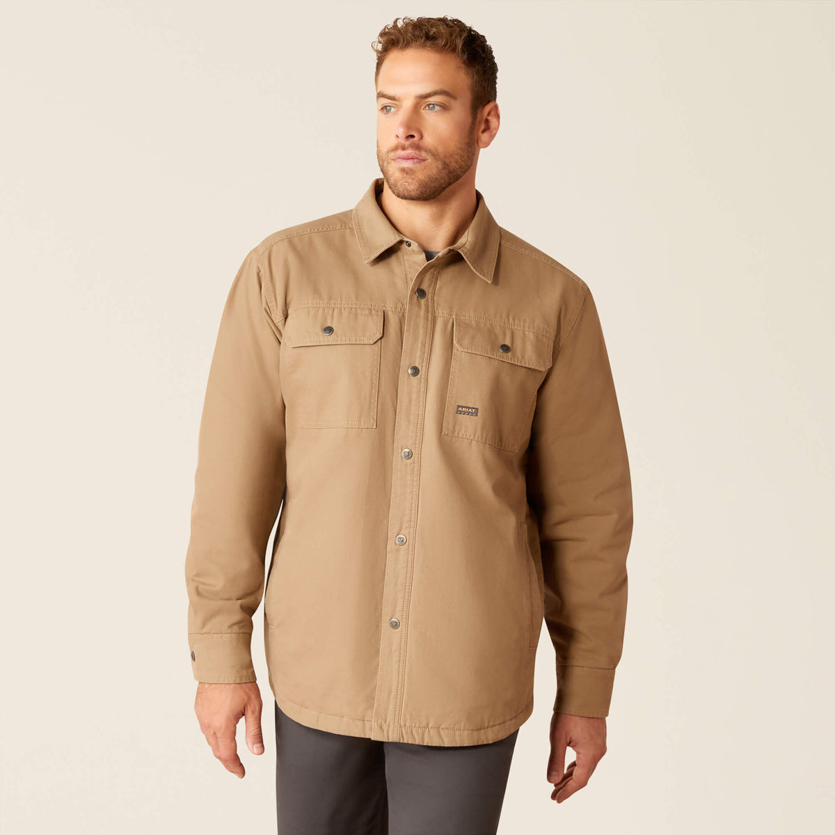 Ariat Rebar Canvas Shirt Jacket Men