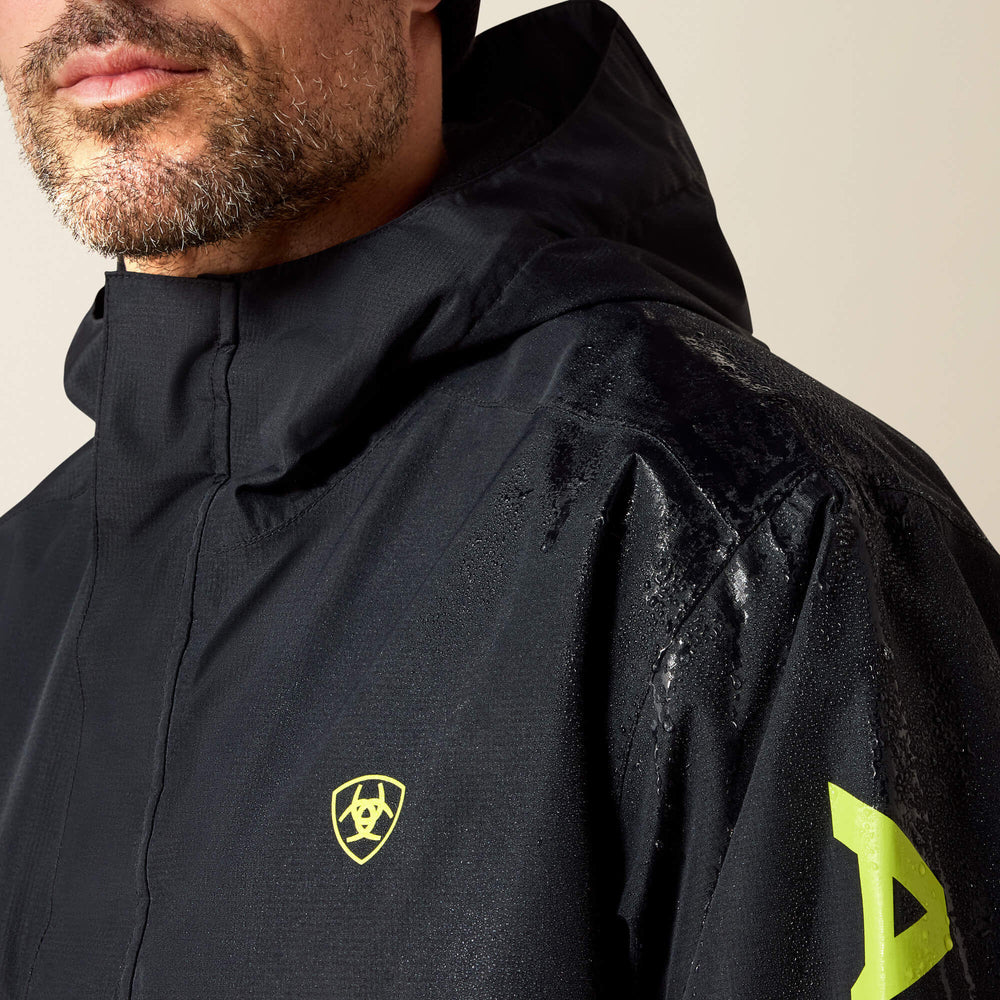 Ariat Rebar Stormshell Logo Waterproof Jacket Men