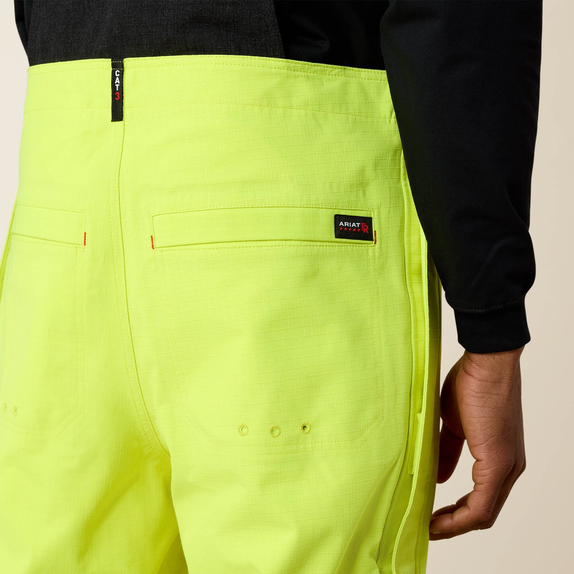 Ariat FR Hi-Vis Waterproof Bib Men