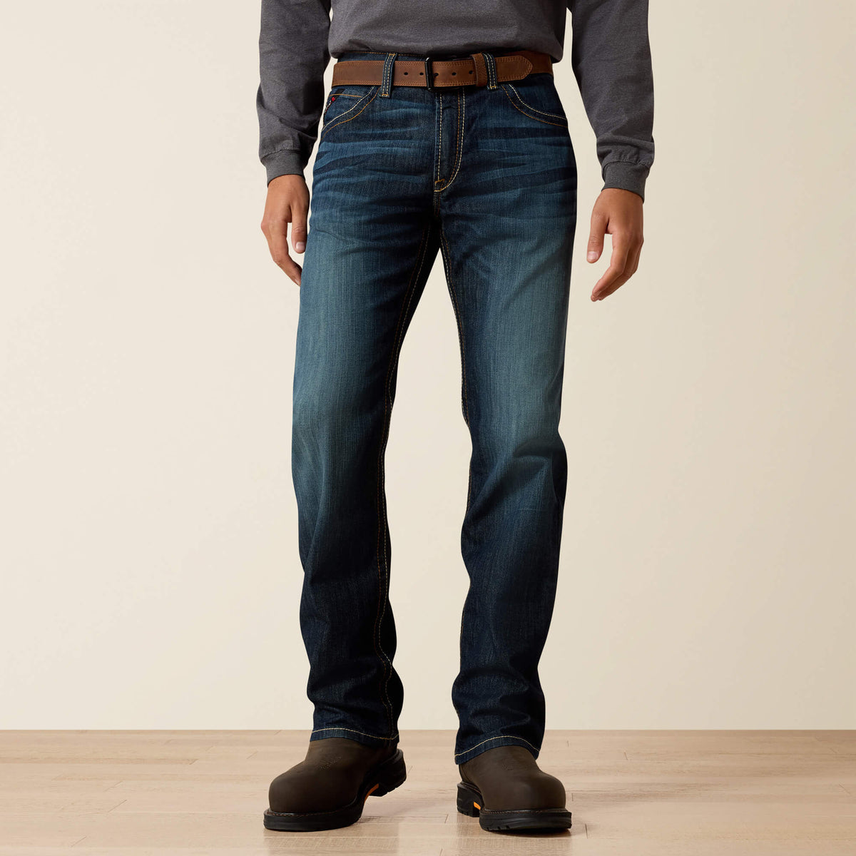 Ariat FR M4 Relaxed Stretch DuraLight Basic Boot Cut Jean Men