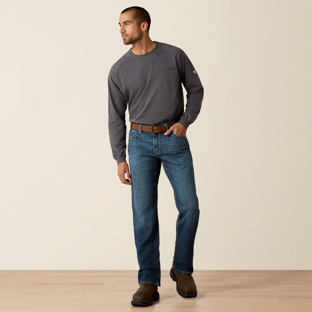Ariat FR M4 Relaxed Stretch DuraLight Boundary Boot Cut Jean Men