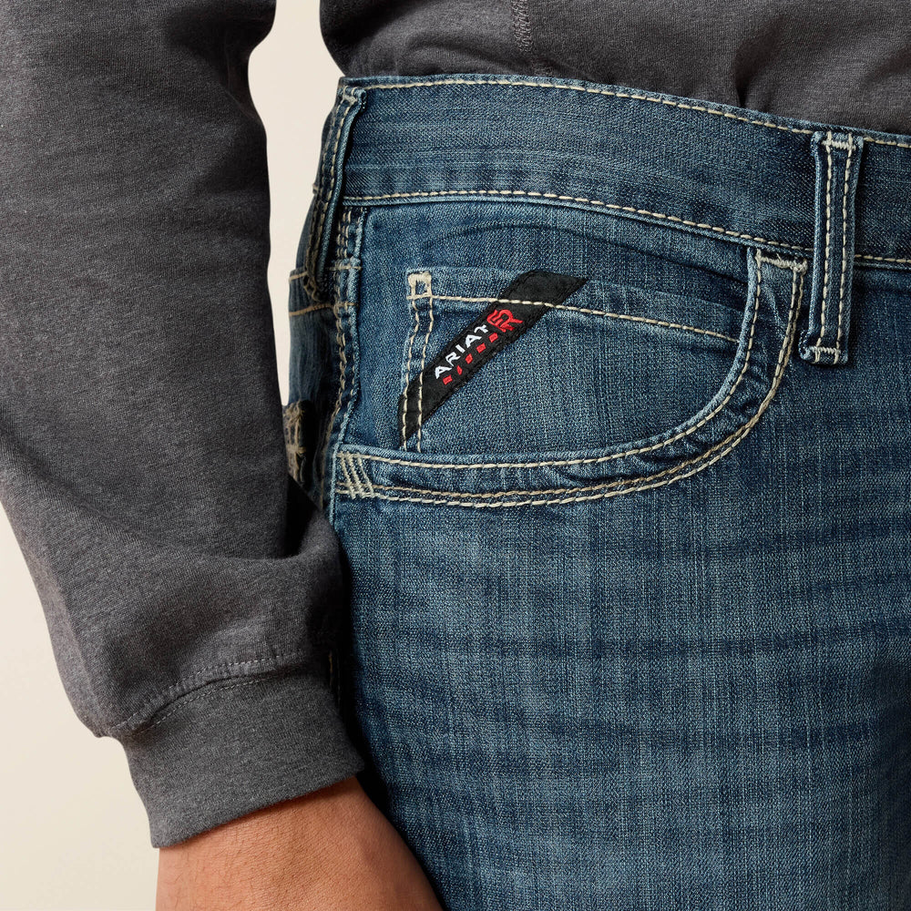 Ariat FR M4 Relaxed Stretch DuraLight Boundary Boot Cut Jean Men