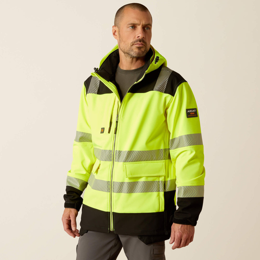 Ariat Rebar Hi-Vis Softshell Jacket Men