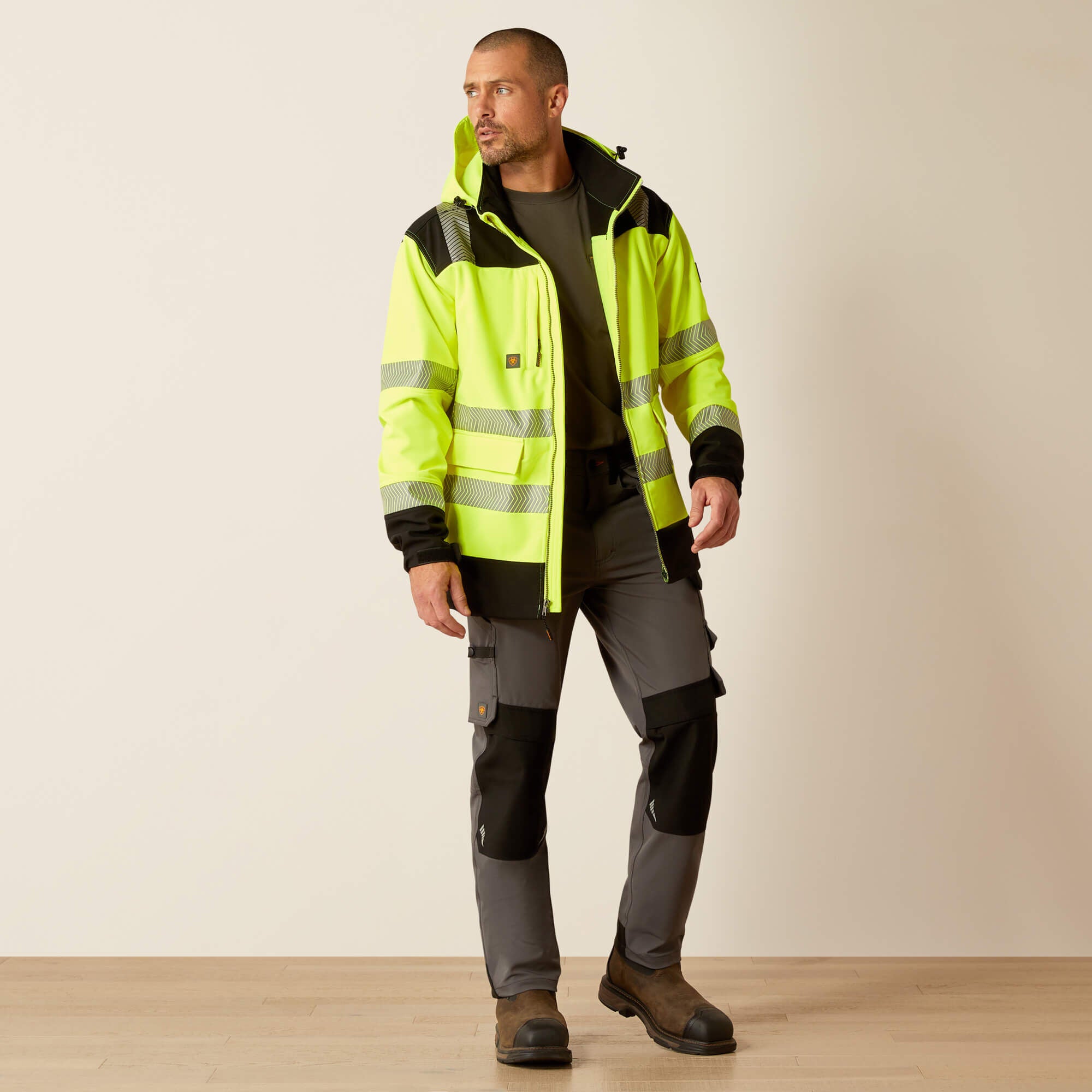 Ariat Rebar Hi-Vis Softshell Jacket Men