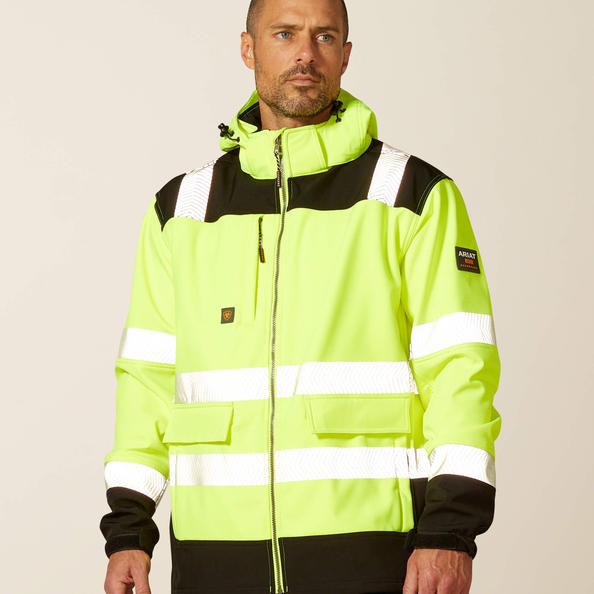 Ariat Rebar Hi-Vis Softshell Jacket Men