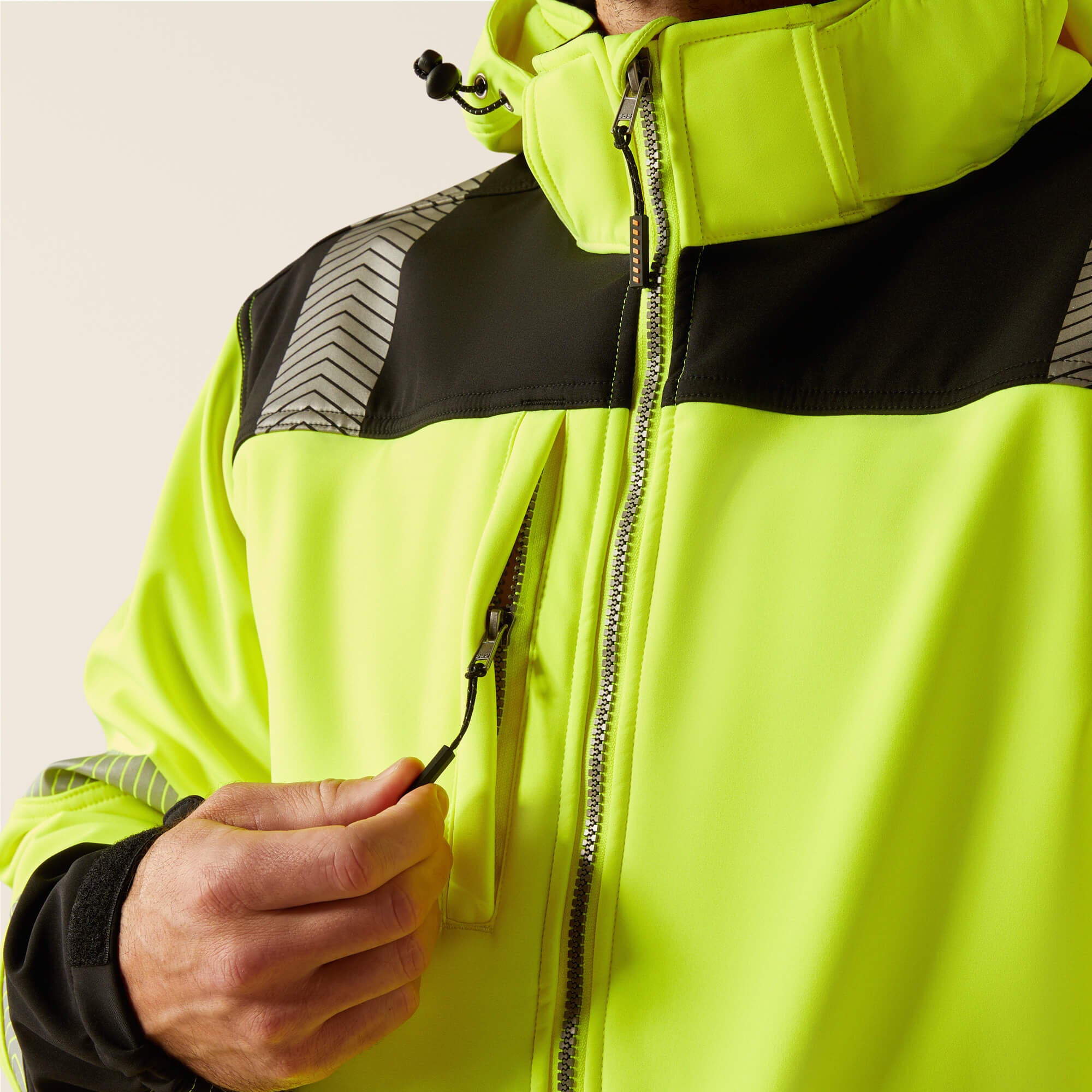 Ariat Rebar Hi-Vis Softshell Jacket Men