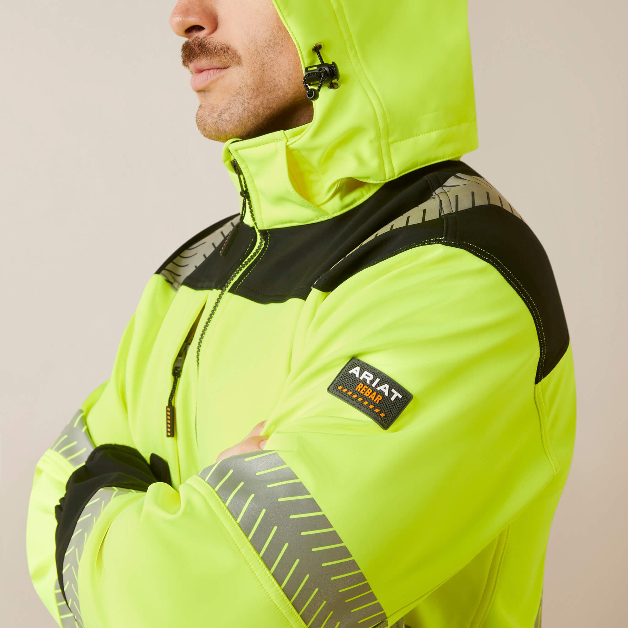 Ariat Rebar Hi-Vis Softshell Jacket Men