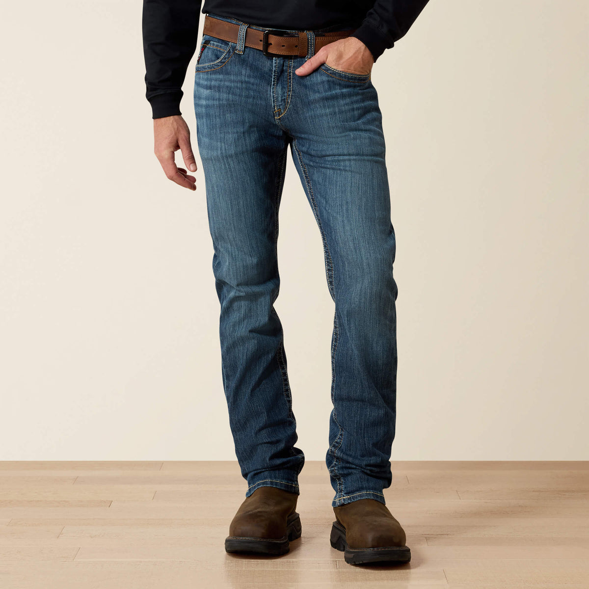 Ariat FR M7 Slim Duralight Stretch Basic Straight Jean Men