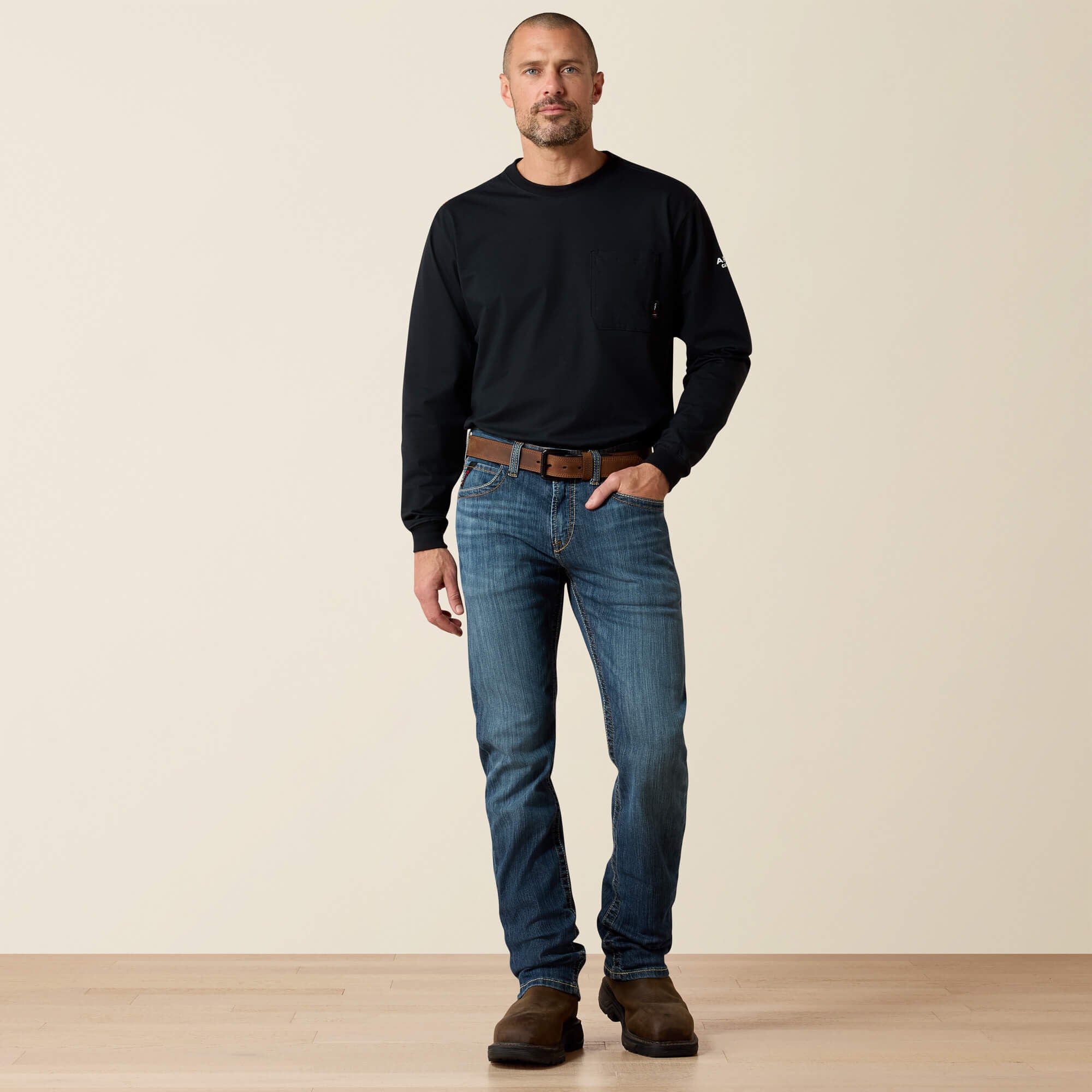 Ariat FR M7 Slim Duralight Stretch Basic Straight Jean Men