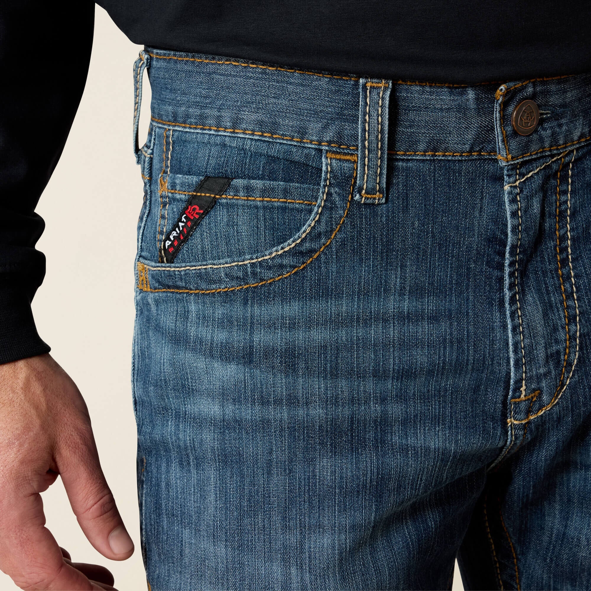 Ariat FR M7 Slim Duralight Stretch Basic Straight Jean Men