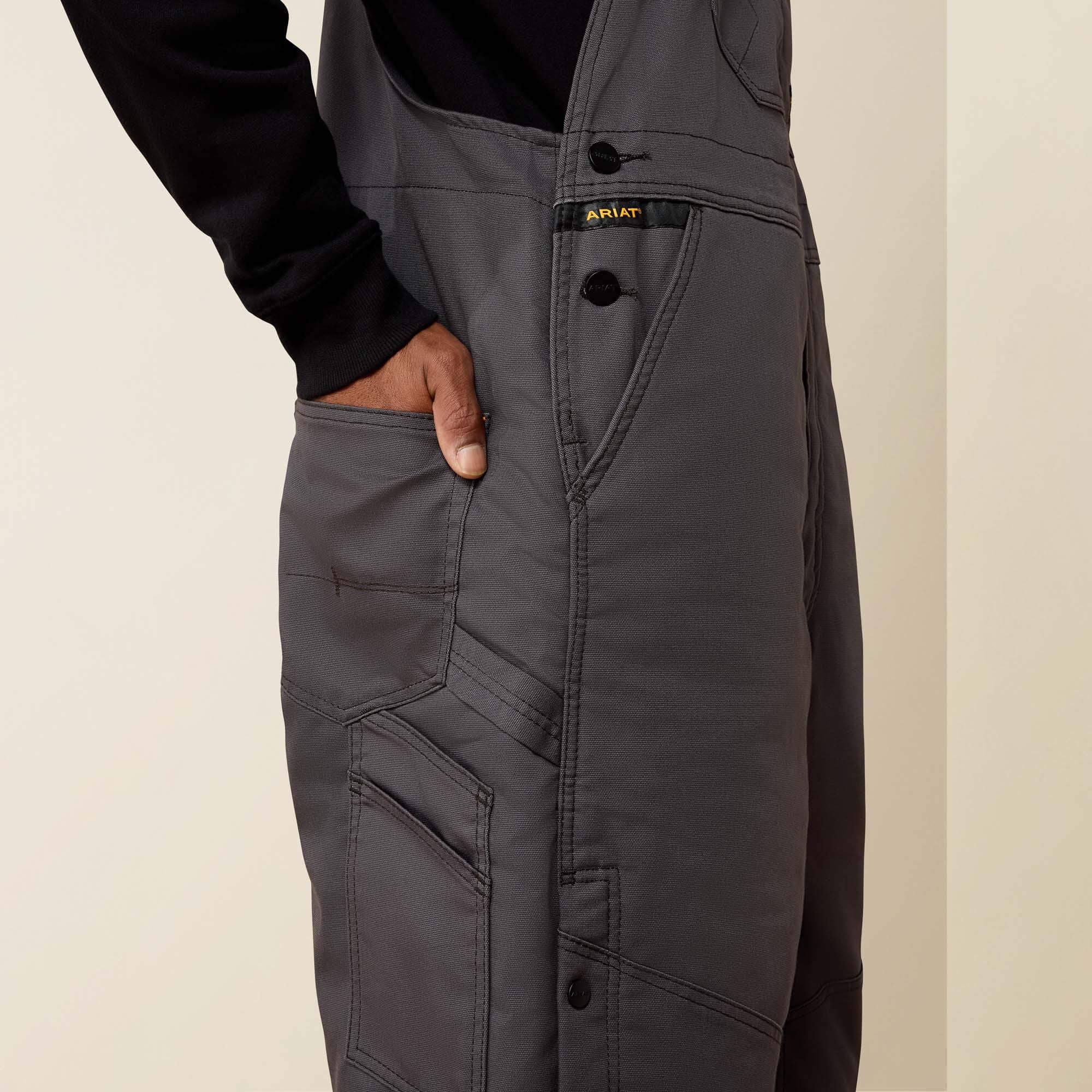 Ariat Rebar DuraCanvas Stretch Insulated Bib Men