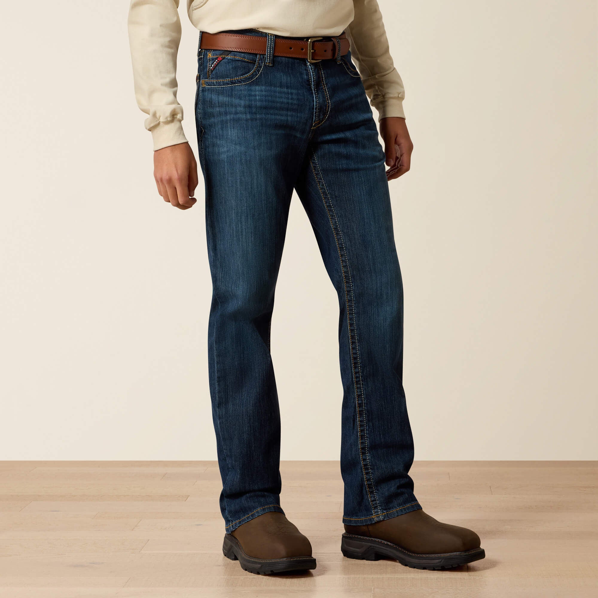 Ariat FR M4 Relaxed Stretch DuraLight Jett Boot Cut Jean Men