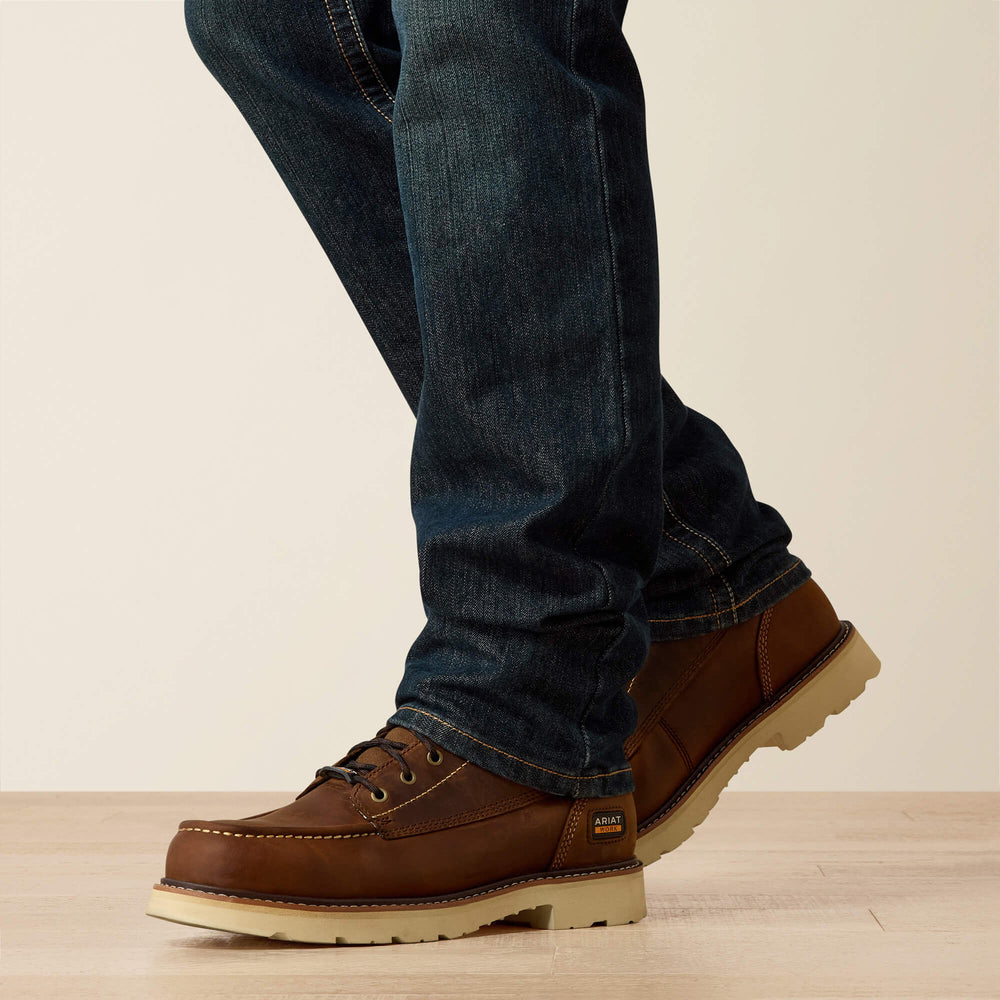 Ariat Rebar M4 Relaxed DuraStretch Edge Stackable Straight Leg Jean Men