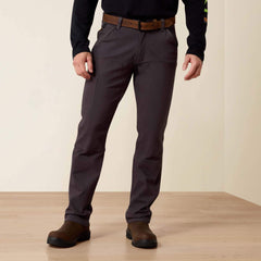 Ariat Rebar M4 Low Rise DuraStretch Made Tough Double Front Stackable Straight Leg Pant Men