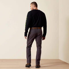 Ariat Rebar M4 Low Rise DuraStretch Made Tough Double Front Stackable Straight Leg Pant Men
