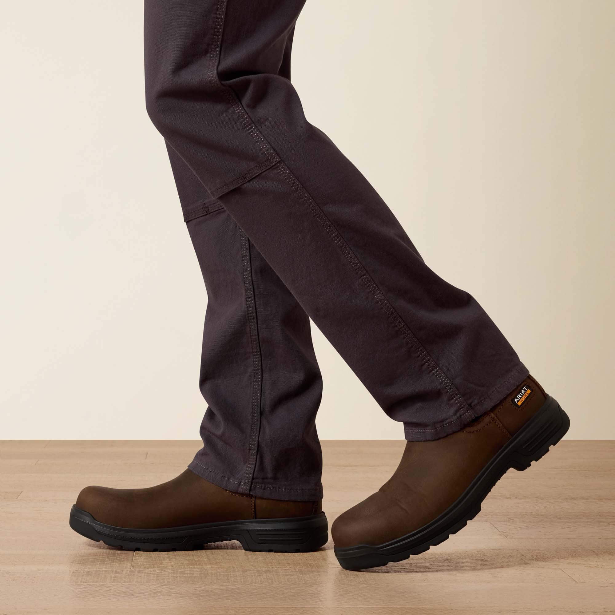Ariat Rebar M4 Low Rise DuraStretch Made Tough Double Front Stackable Straight Leg Pant Men