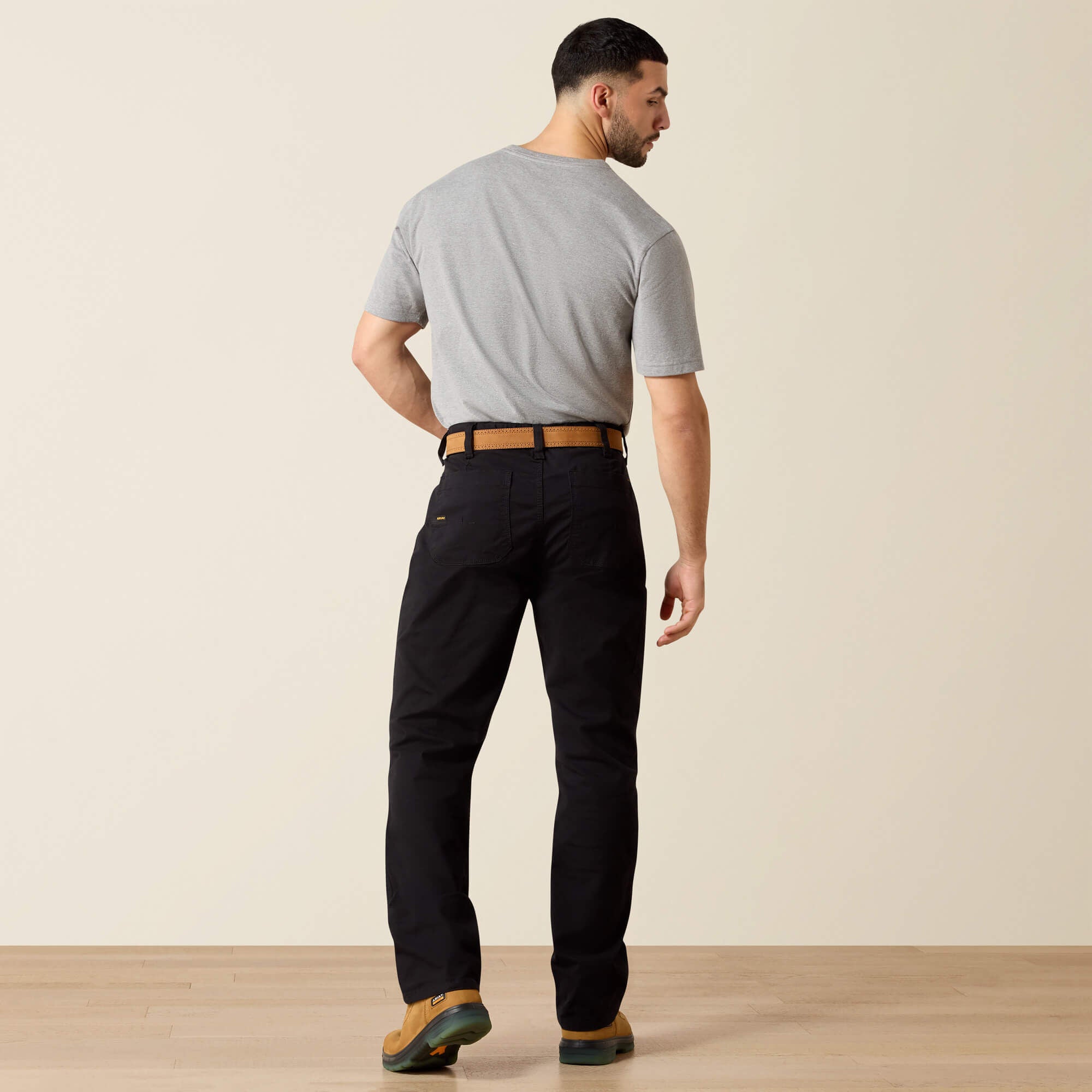 Ariat Rebar M4 Low Rise DuraStretch Made Tough Double Front Stackable Straight Leg Pant Men