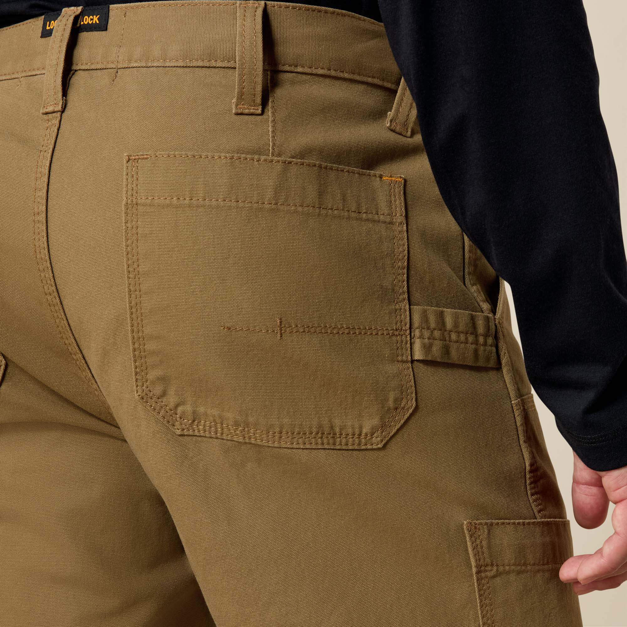 Ariat Rebar M4 Low Rise DuraStretch Made Tough Double Front Stackable Straight Leg Pant Men