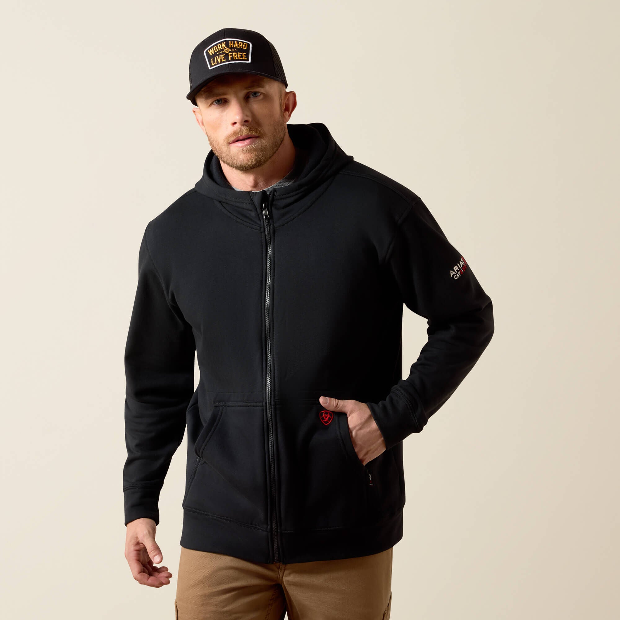Ariat FR DuraStretch Full Zip Hoodie Men