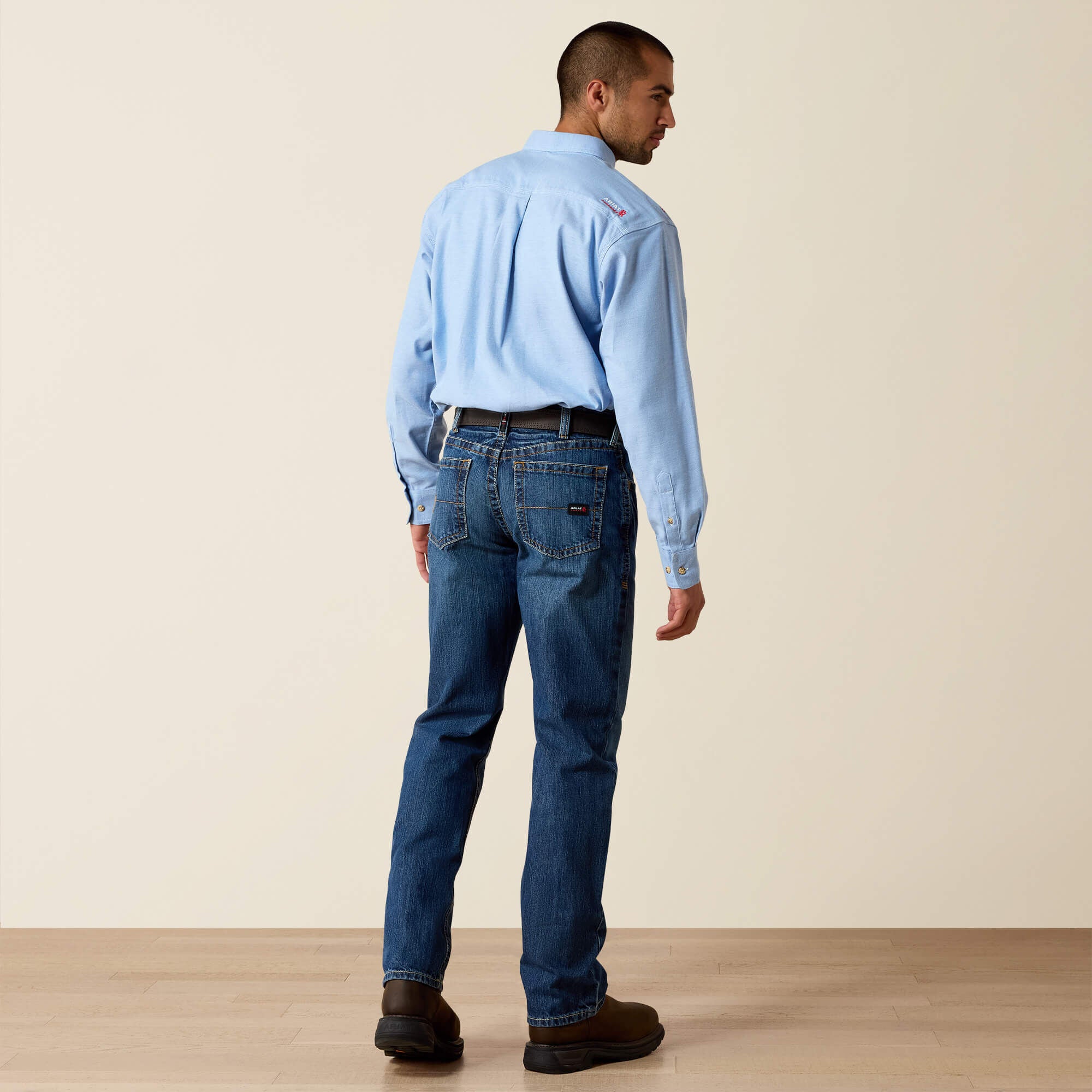 Ariat FR M3 Loose Basic Stackable Straight Leg Jean Men