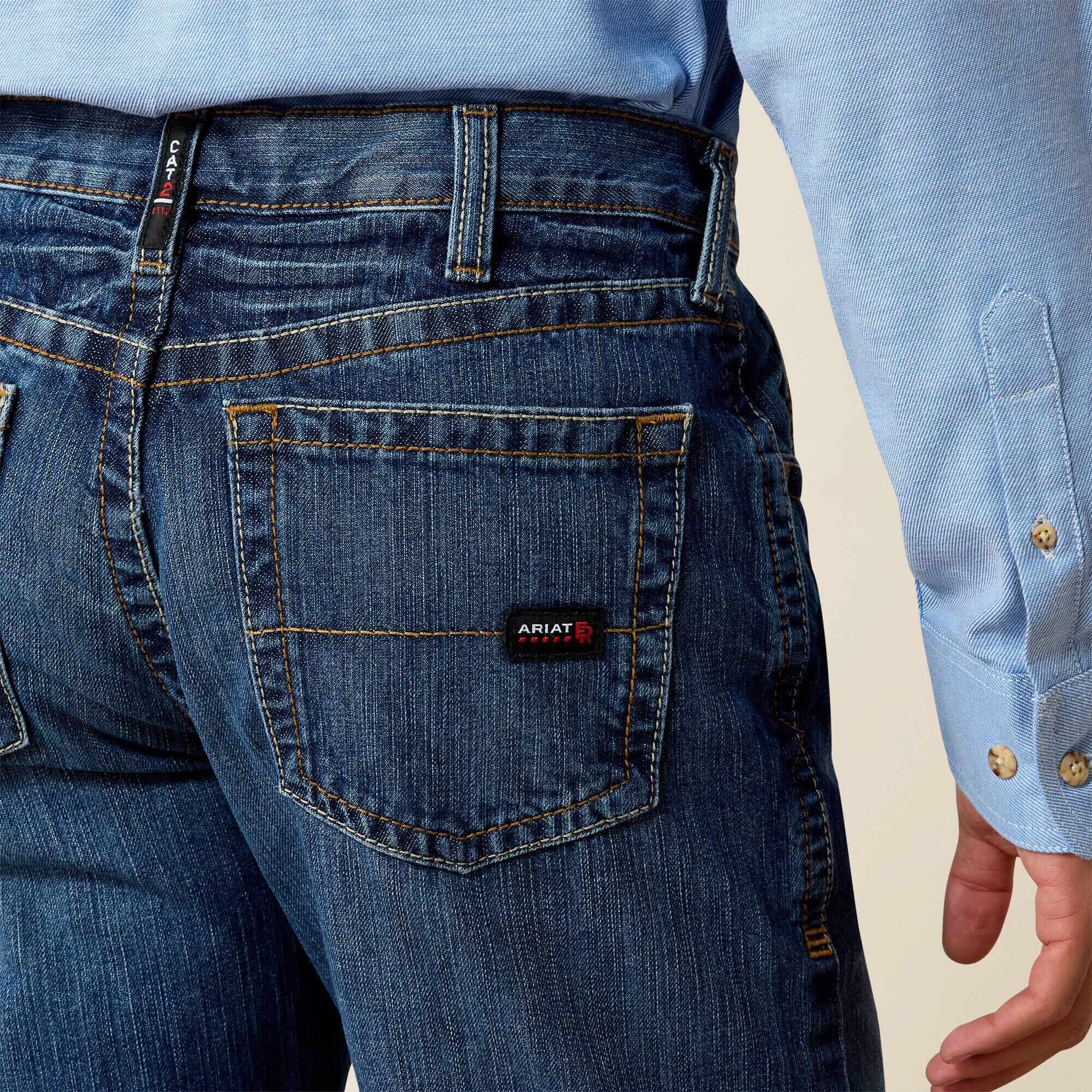 Ariat FR M3 Loose Basic Stackable Straight Leg Jean Men