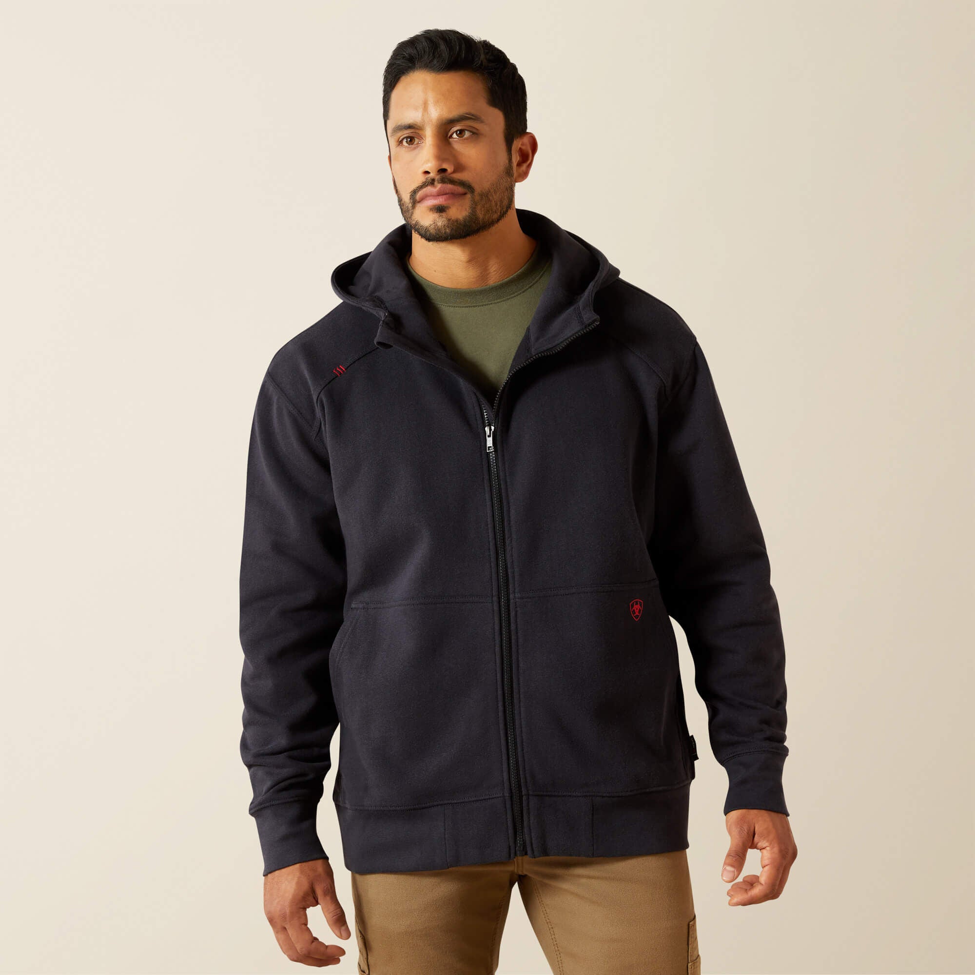 Ariat FR DuraStretch Heavyweight Fleece Full Zip Hoodie Men