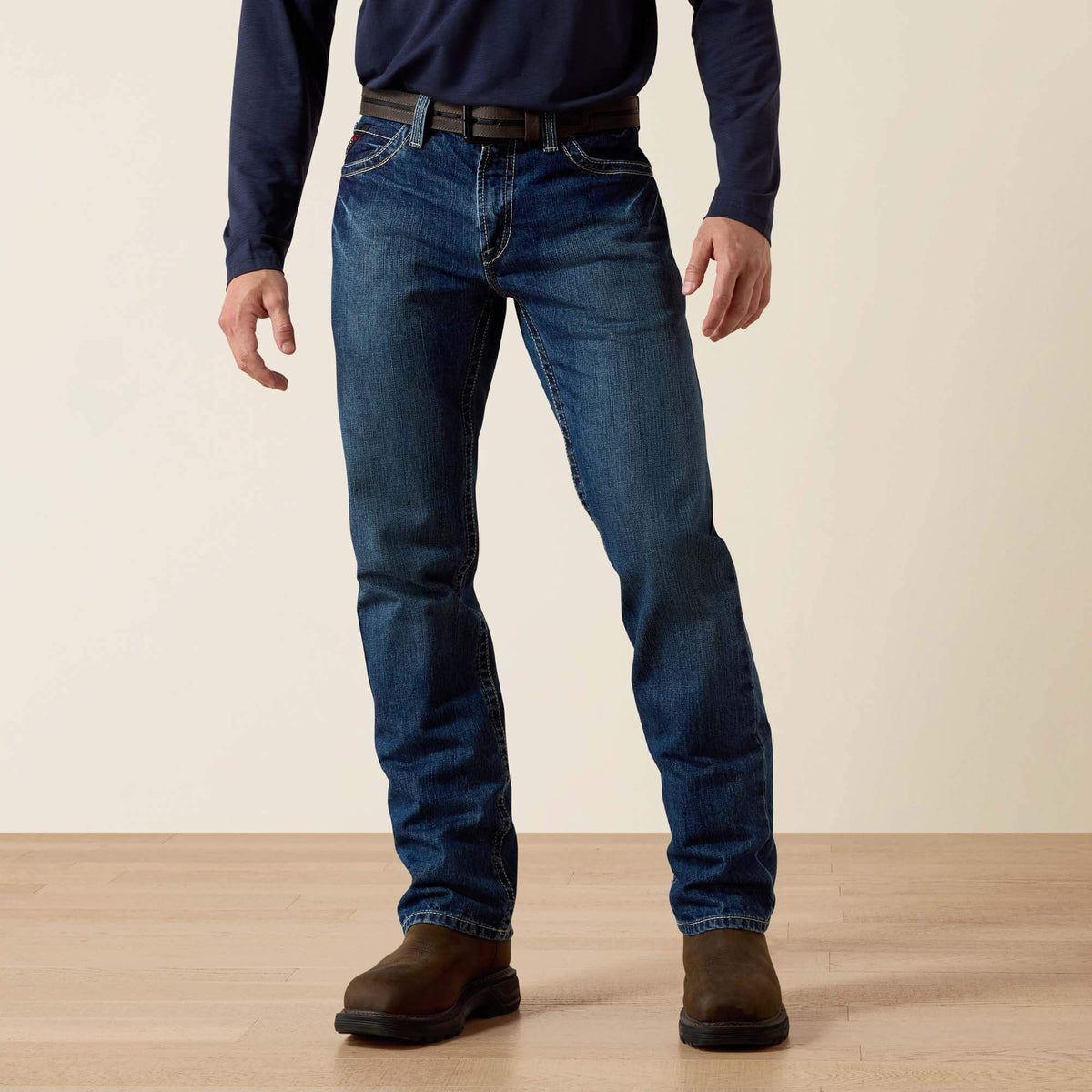 Ariat FR M4 Relaxed Boundary Boot Cut Jean Men