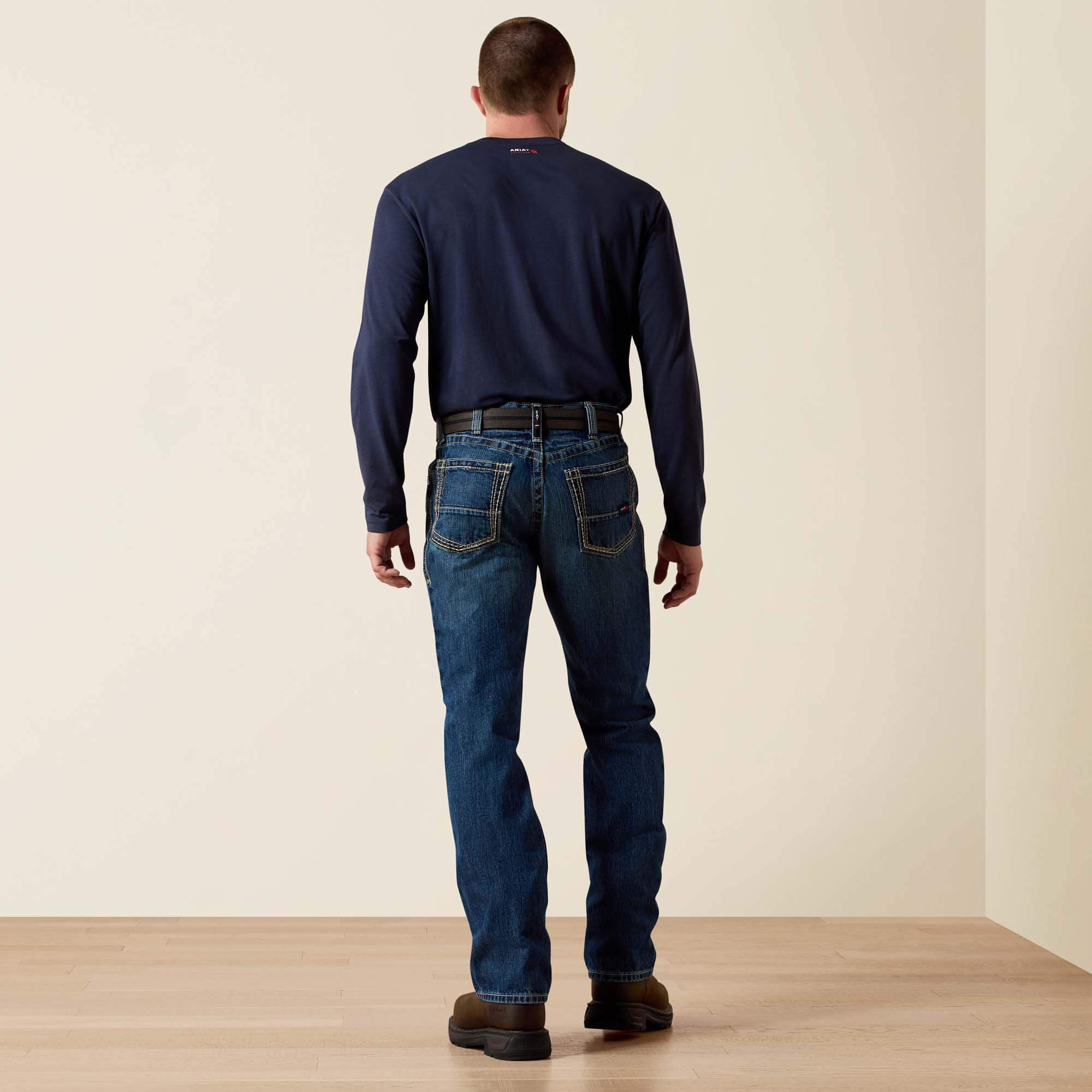 Ariat FR M4 Relaxed Boundary Boot Cut Jean Men