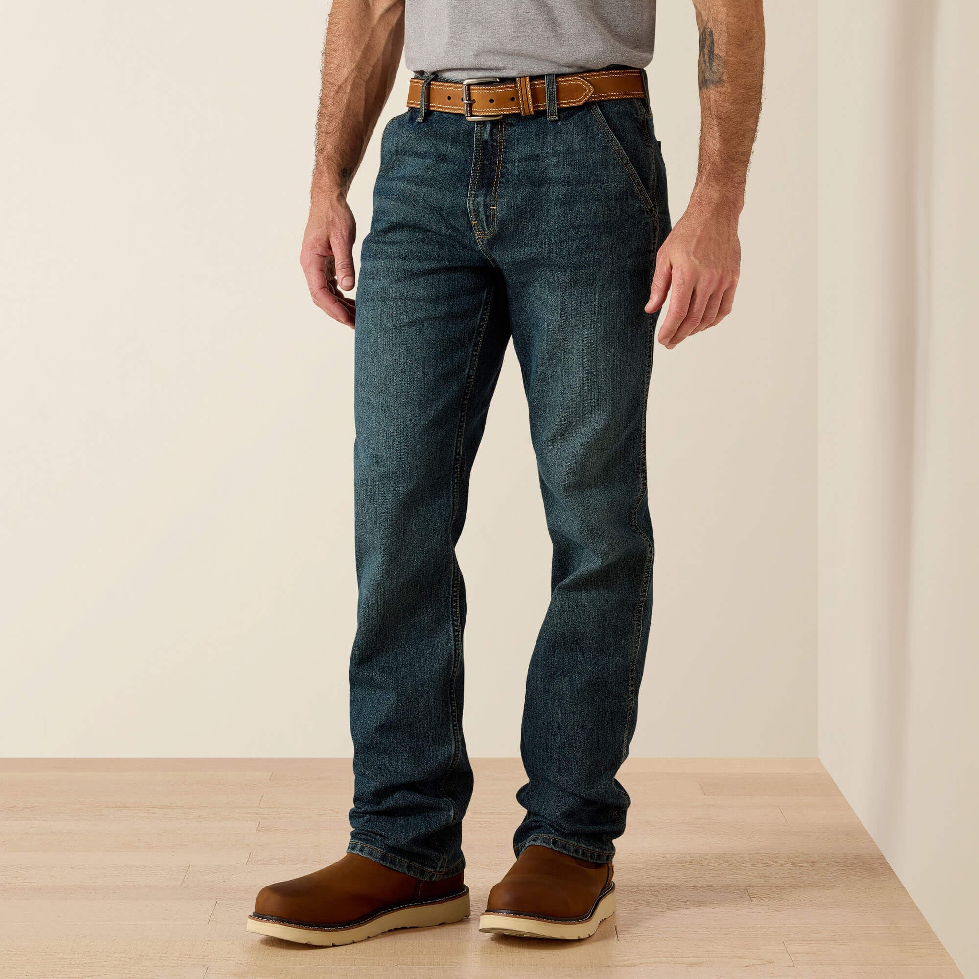Ariat Rebar M7 Slim DuraStretch Workhorse Straight Leg Jean Men