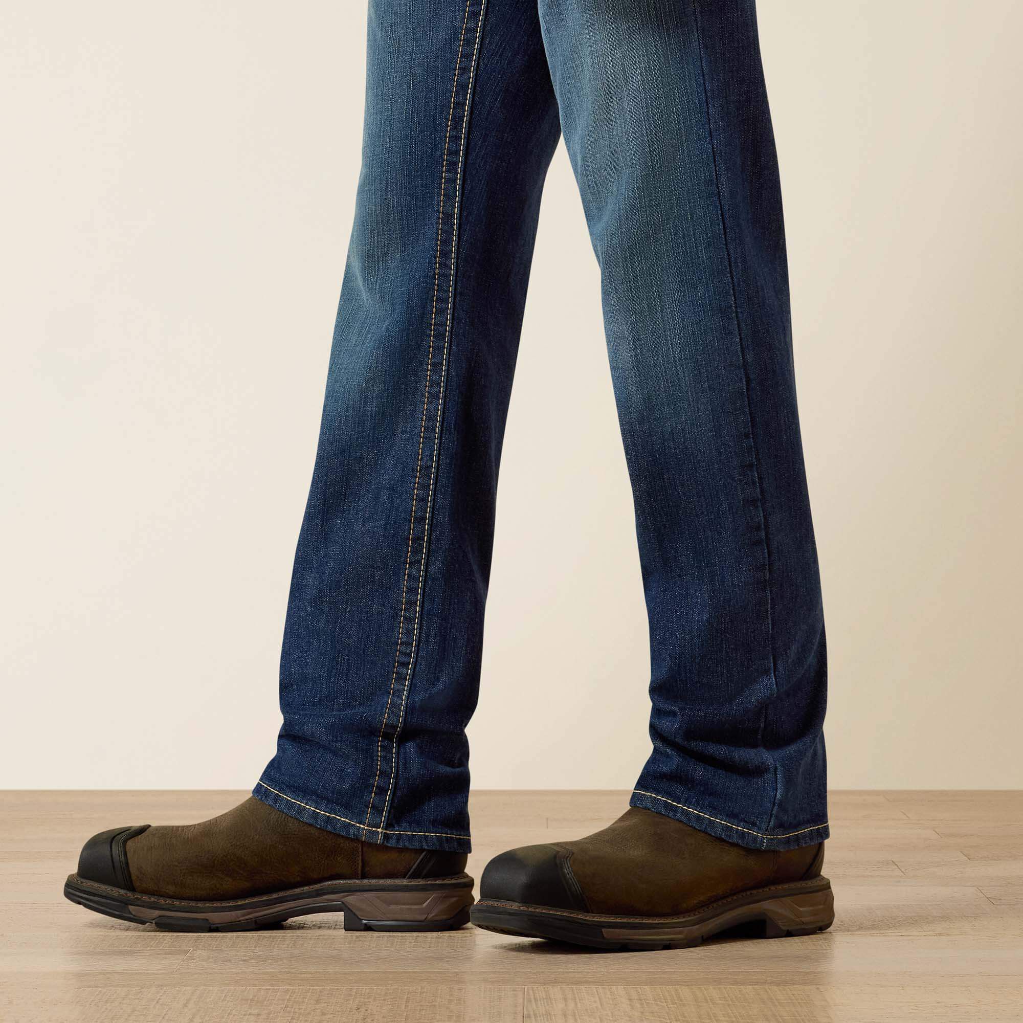 Ariat FR M5 Straight DuraStretch Truckee Stackable Straight Leg Jean Men