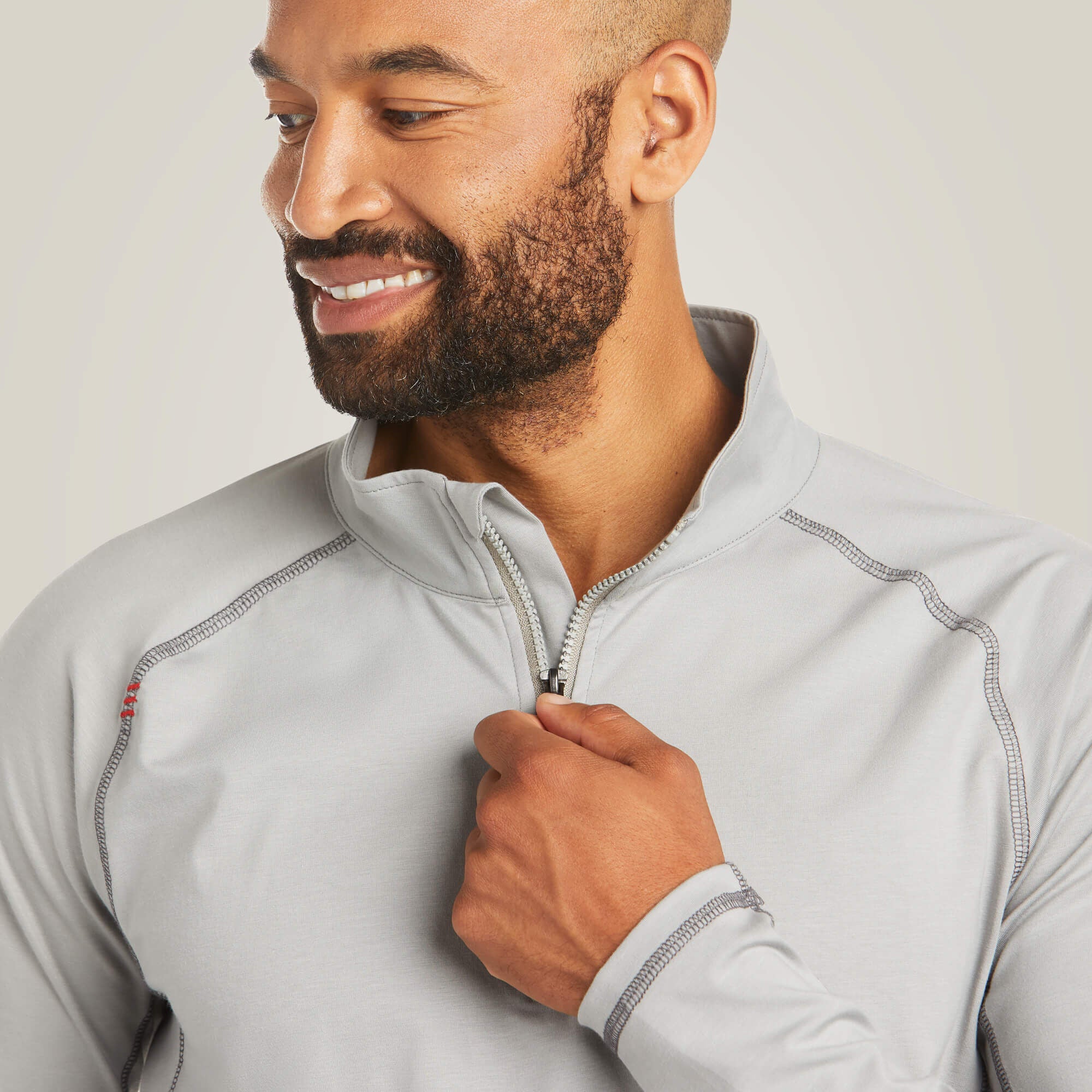 Ariat FR Combat Stretch Patriot 1/4 Zip Work Shirt Men