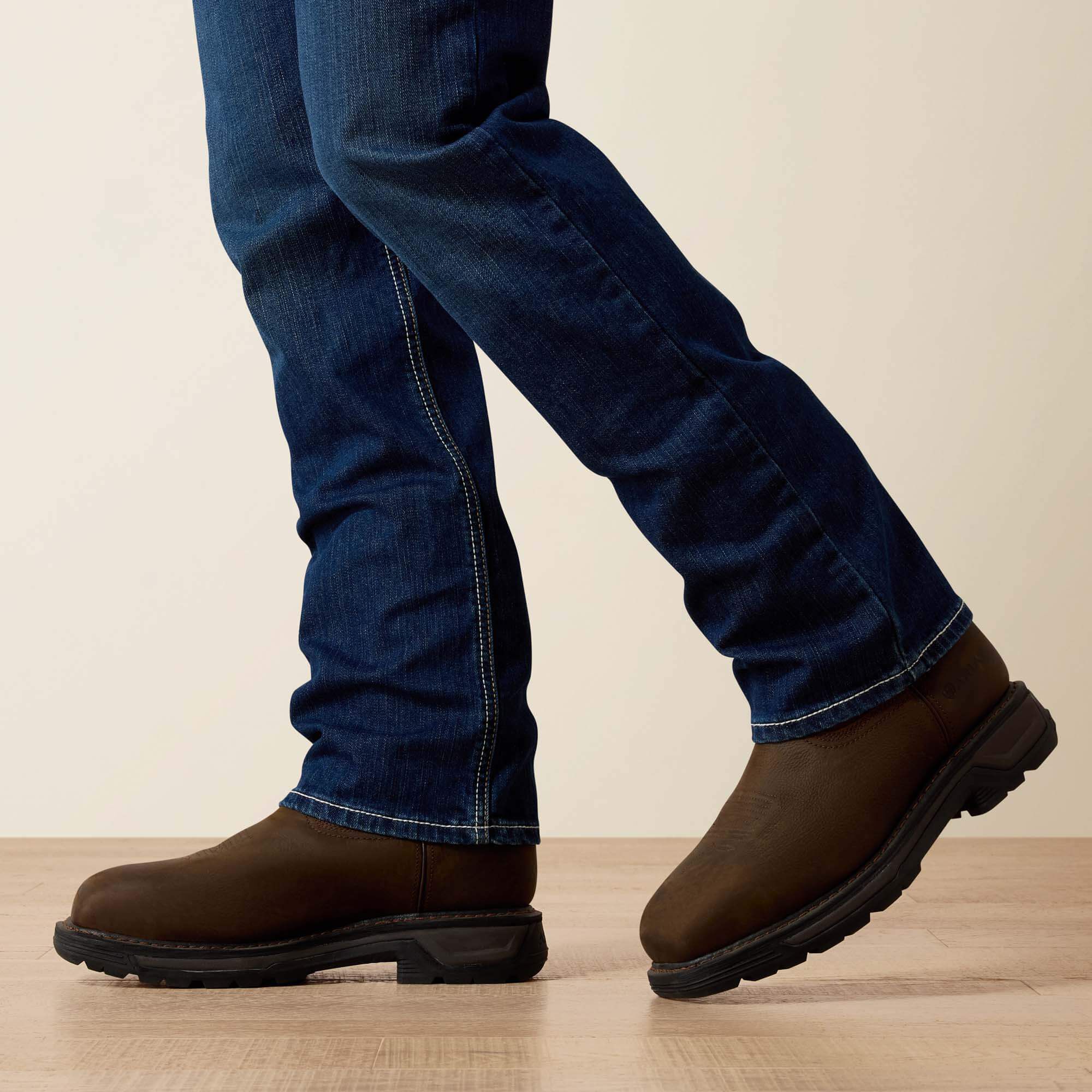 Ariat FR M4 Relaxed DuraStretch Lineup Stackable Straight Leg Jean Men