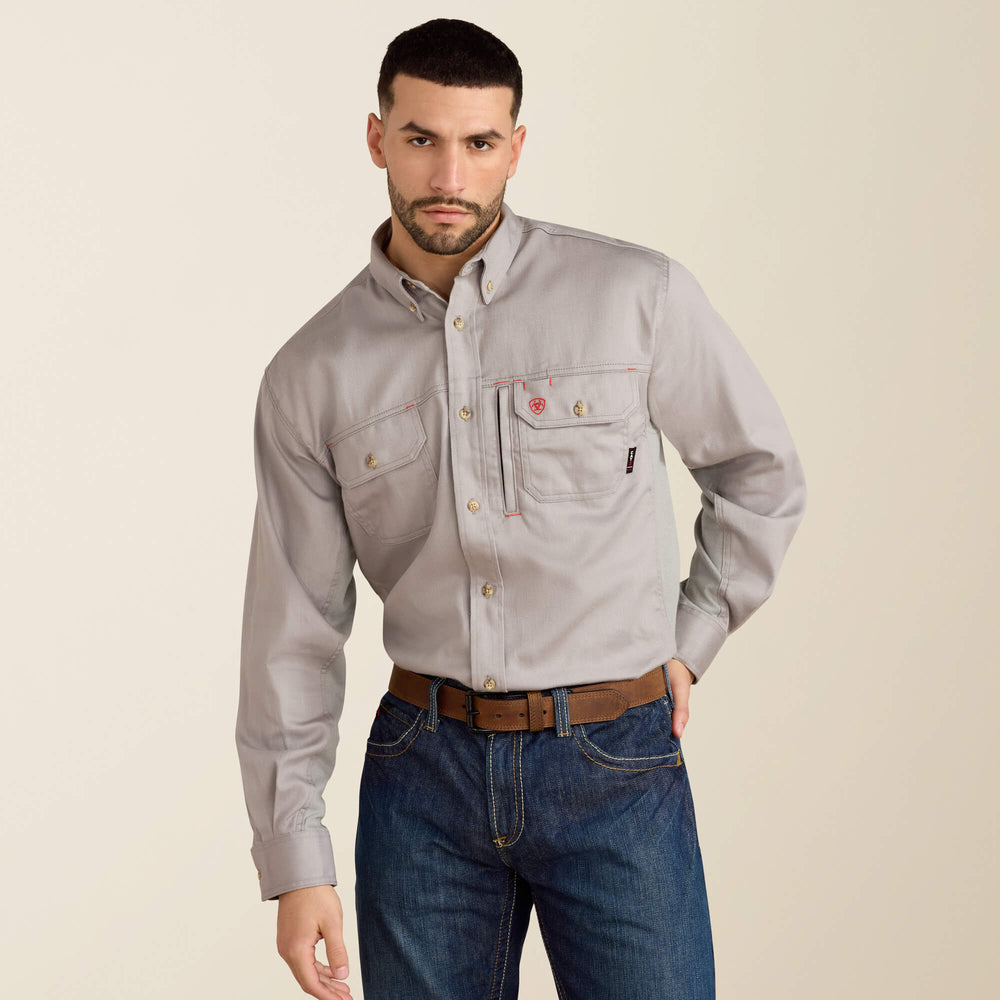 Ariat FR Solid Vent Work Shirt Men