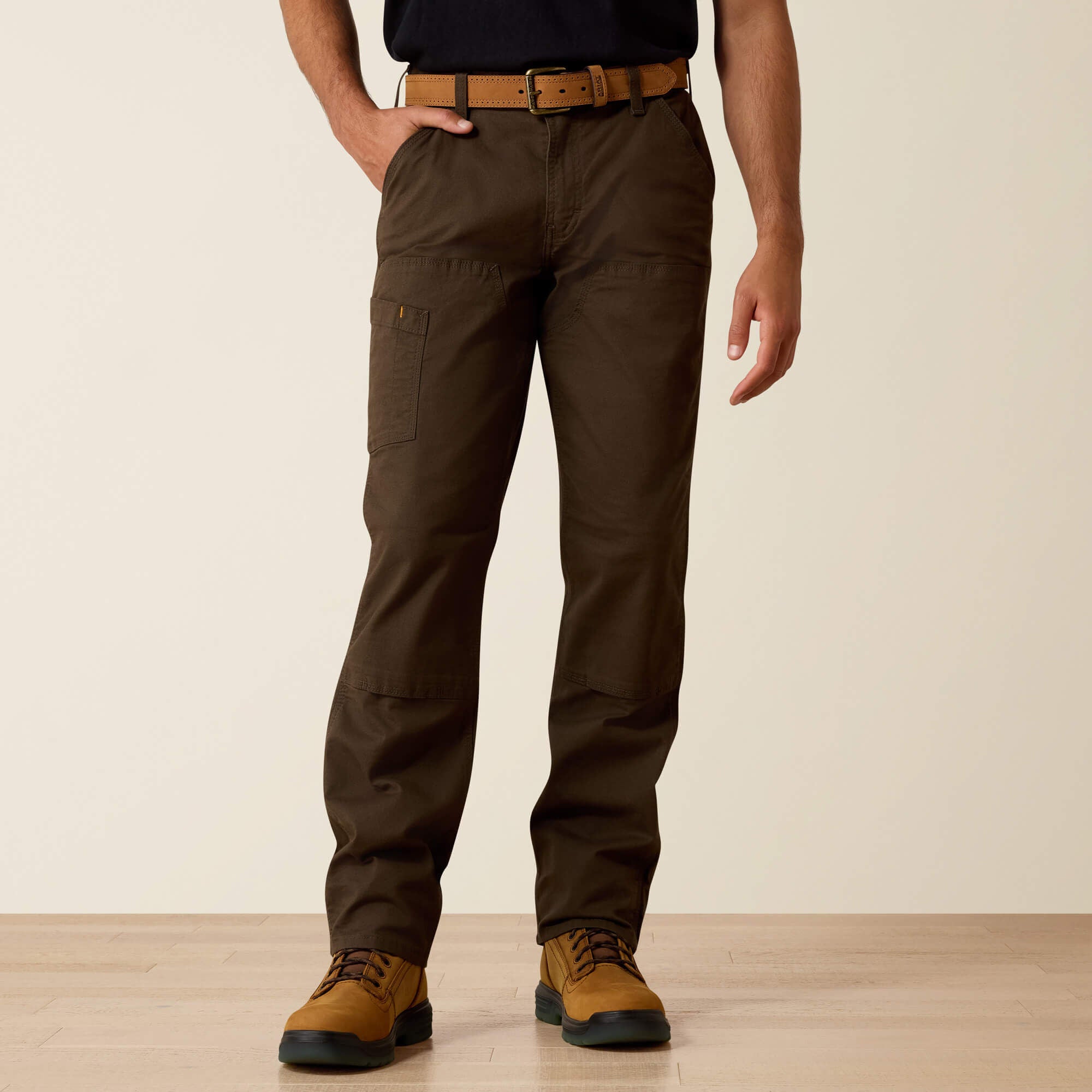 Ariat Rebar M4 Low Rise DuraStretch Made Tough Double Front Stackable Straight Leg Pant Men